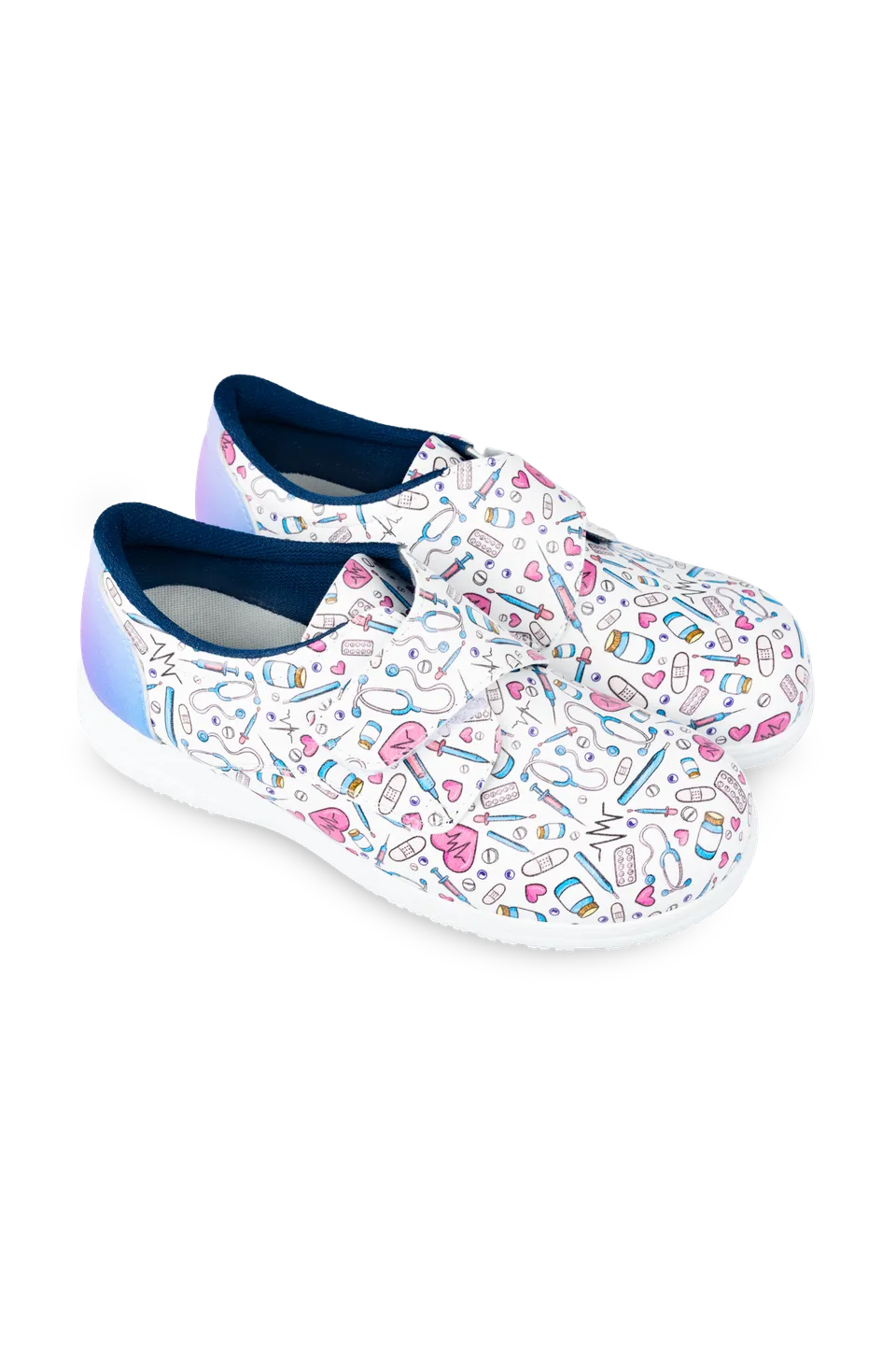 Enfermania Colorful chaussure vegan velcro infirmière