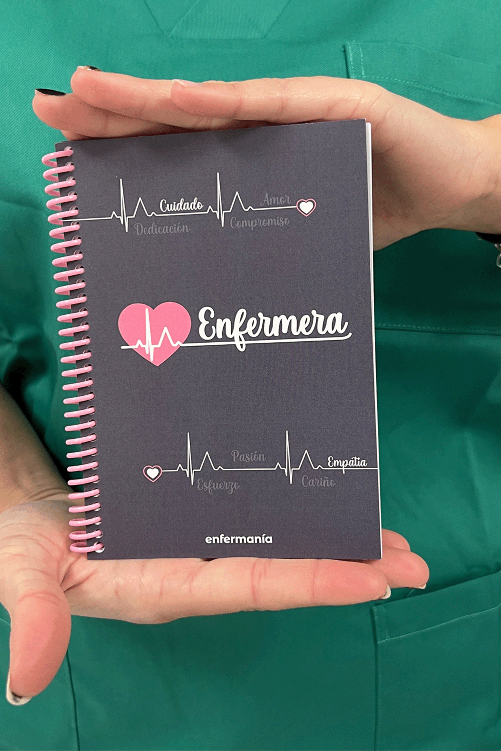 Enfermania Papelería Enfermera carnet A6 poche