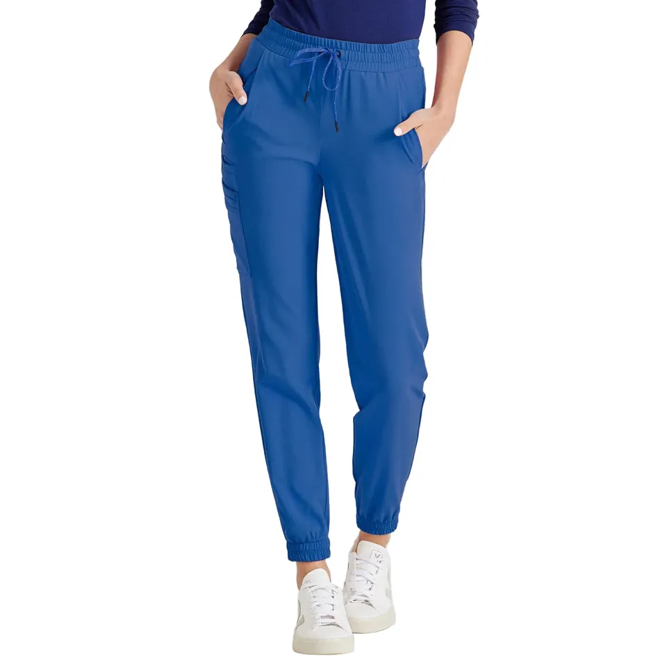Grey's Anatomy jogger pantalon médical 6 poches bleu royal