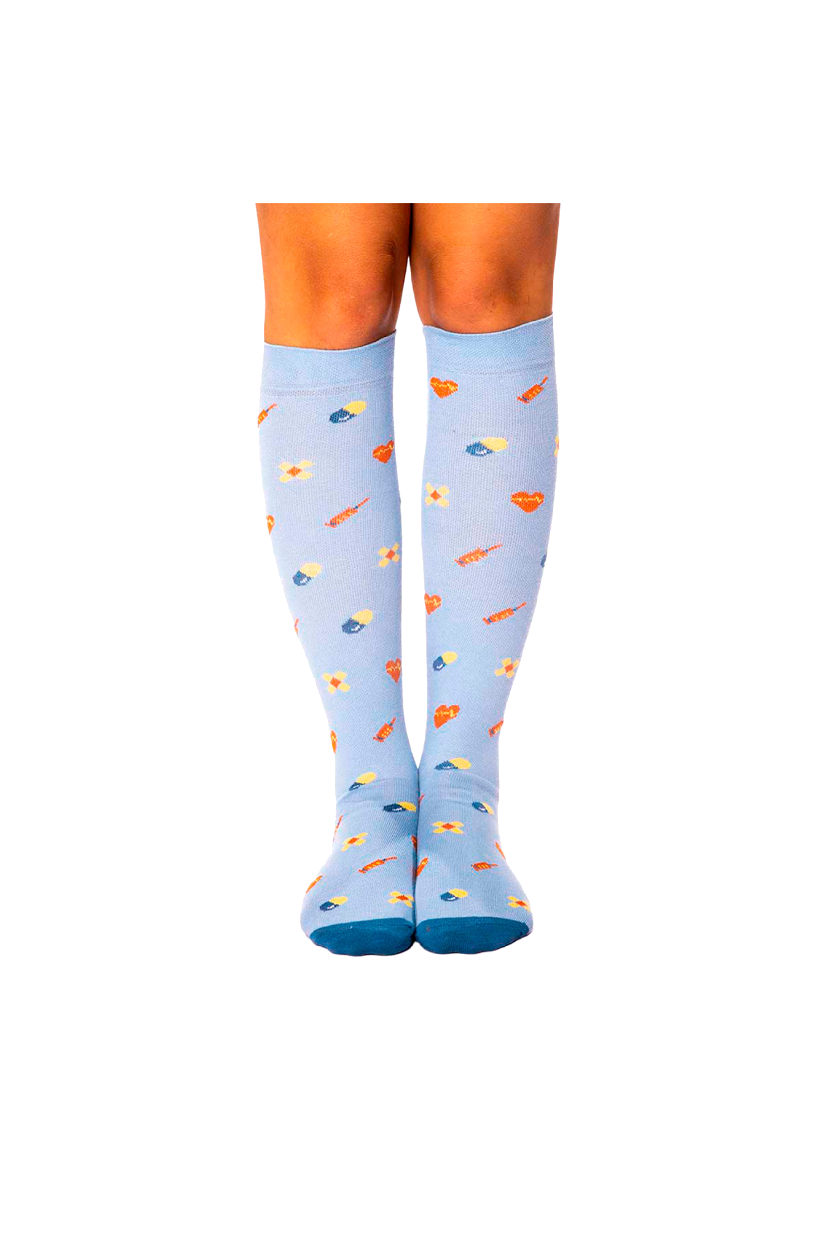Enfermania Pills chaussettes compression coton S/M