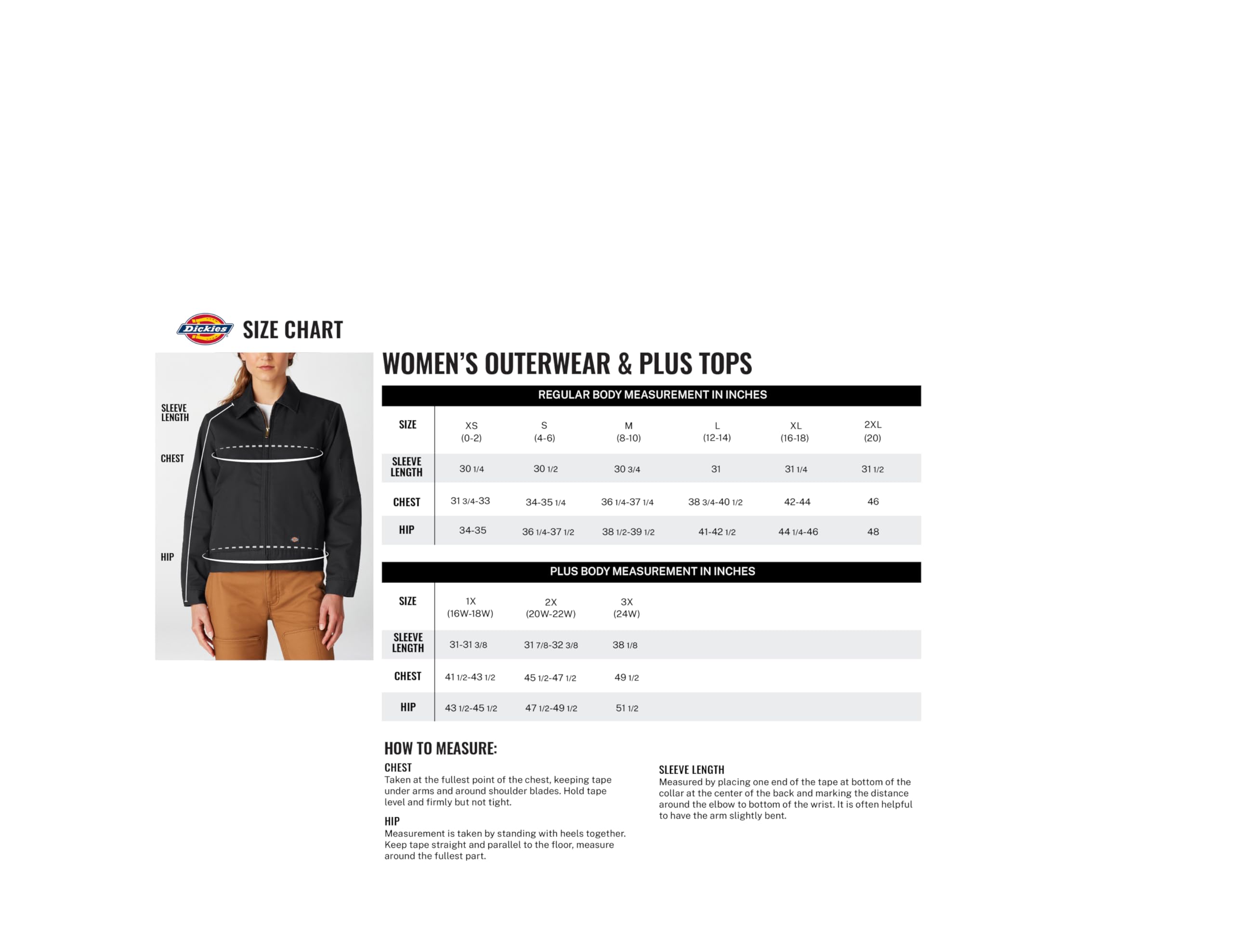 Dickies Duck Canvas veste hiver femme noire polaire
