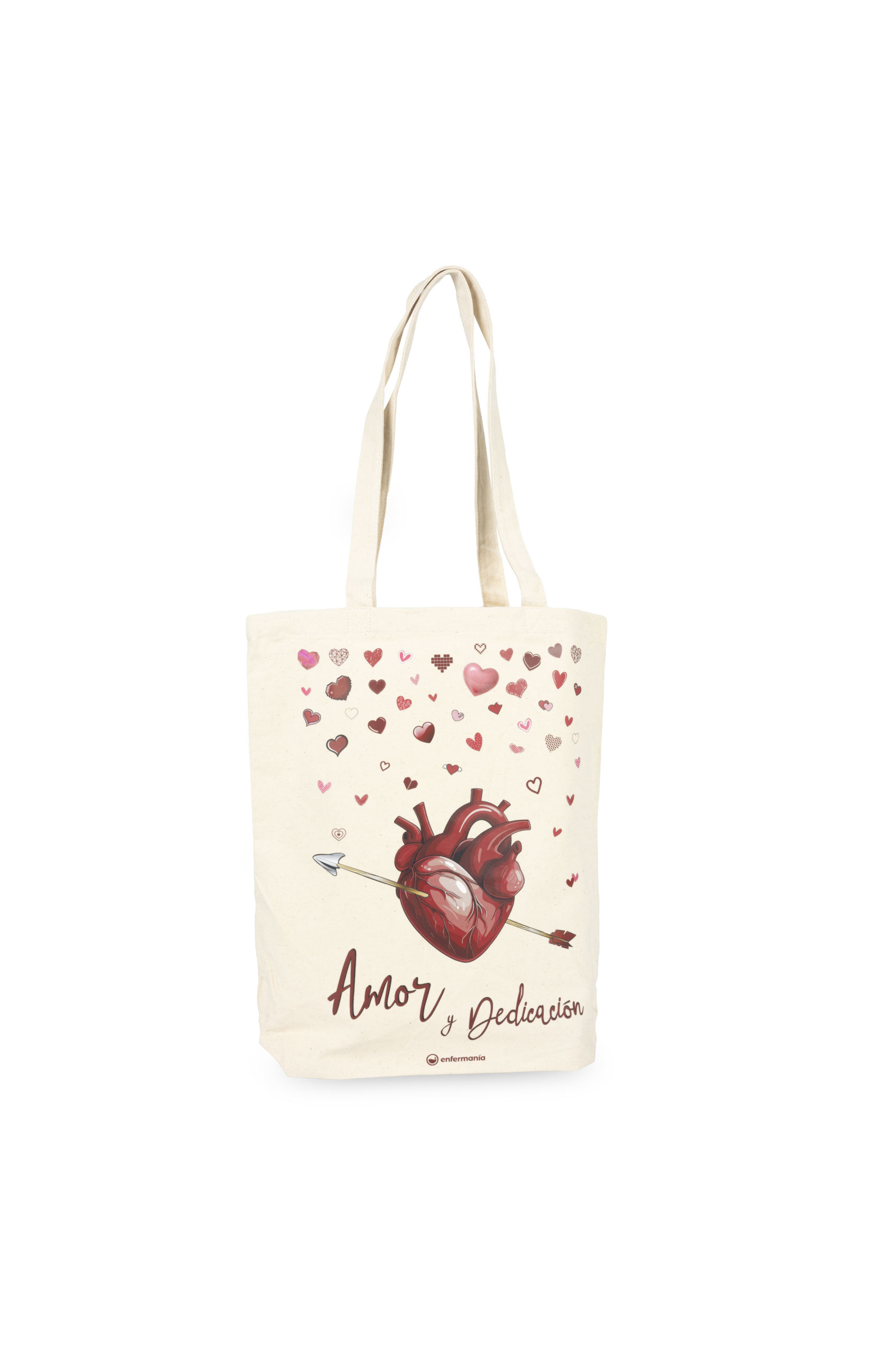 Enfermania Amor Propio sac tote en coton naturel 270 gr