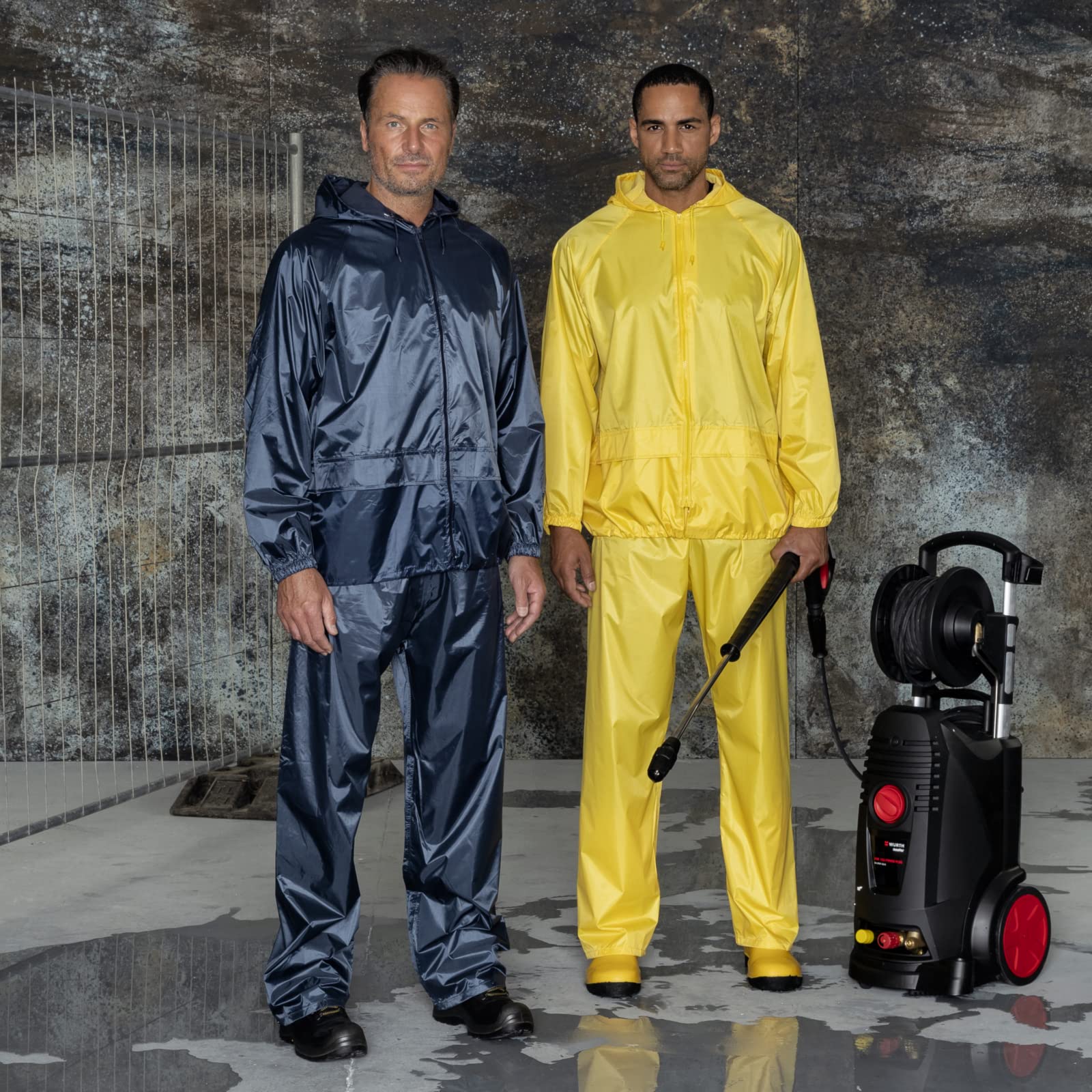 Würth MODYF Star ensemble de pluie jaune L imperméable