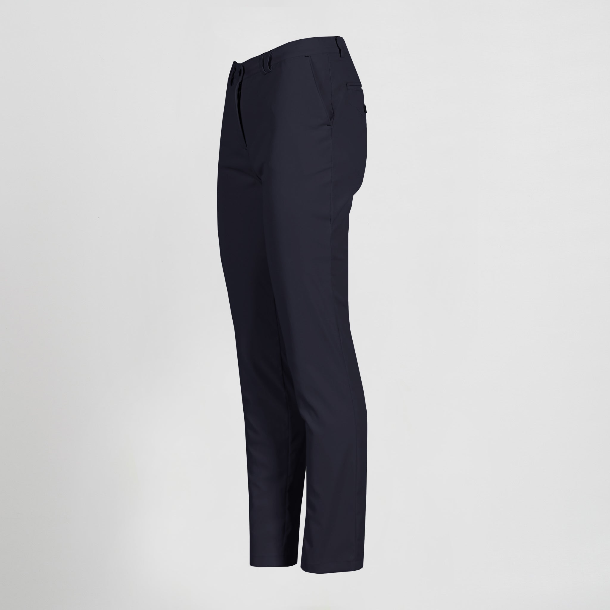 Gary's T400 Pantalon Chino Femme Noir Polyester Stretch