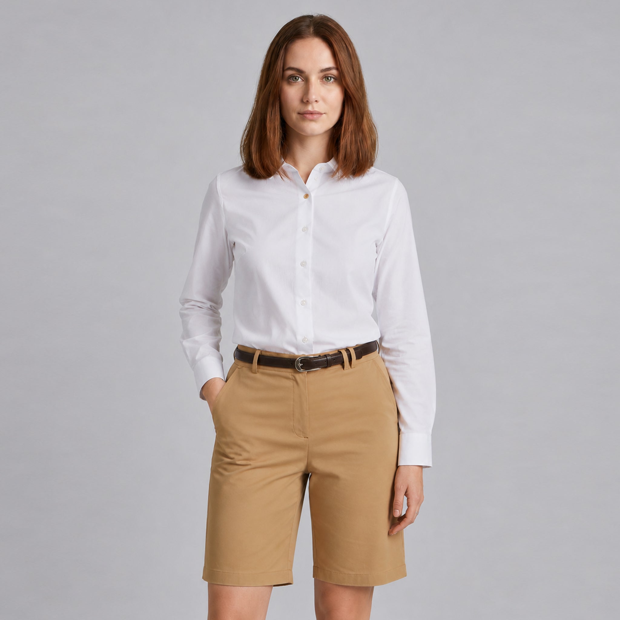 GARY'S T400 bermuda femme chino beige taille 40