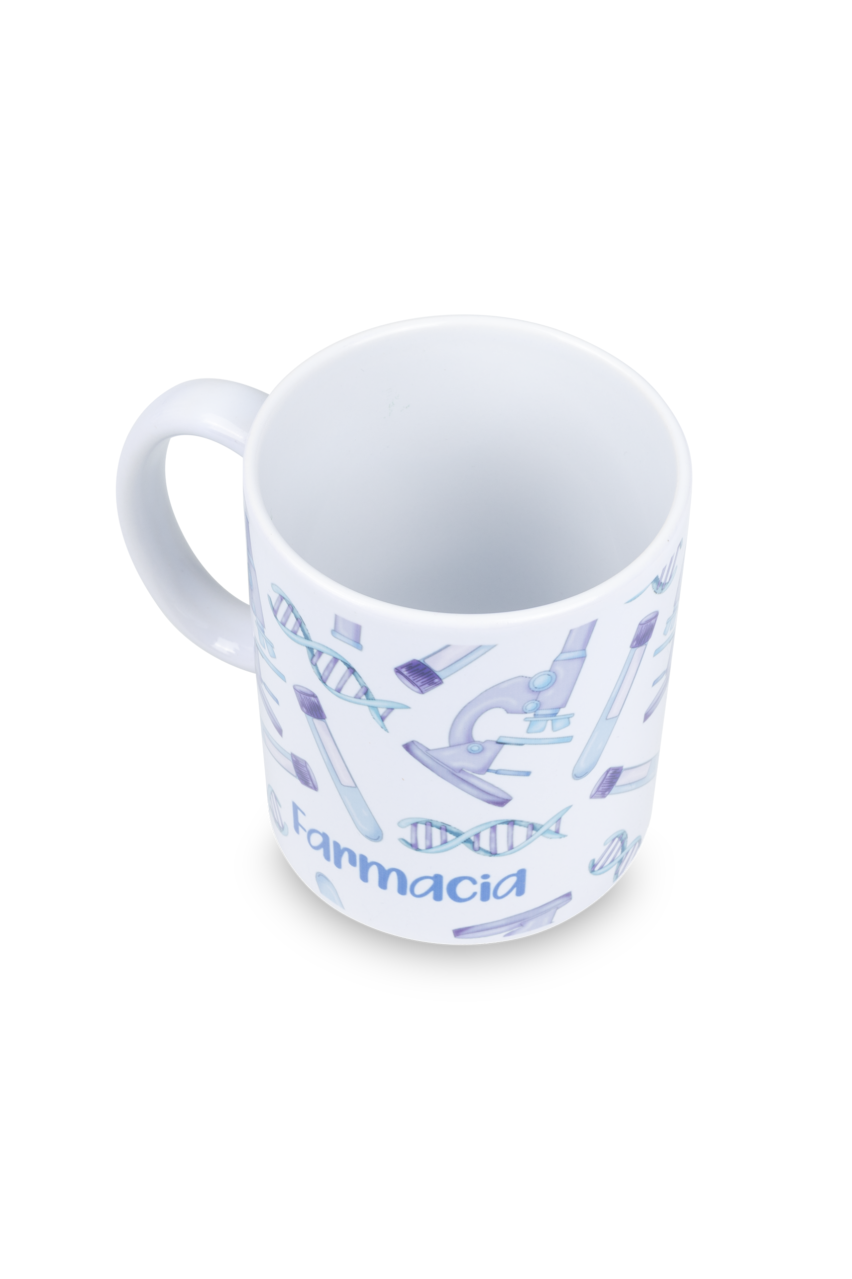 Enfermania Laboratoire mug céramique blanc 350 ml pharmacie