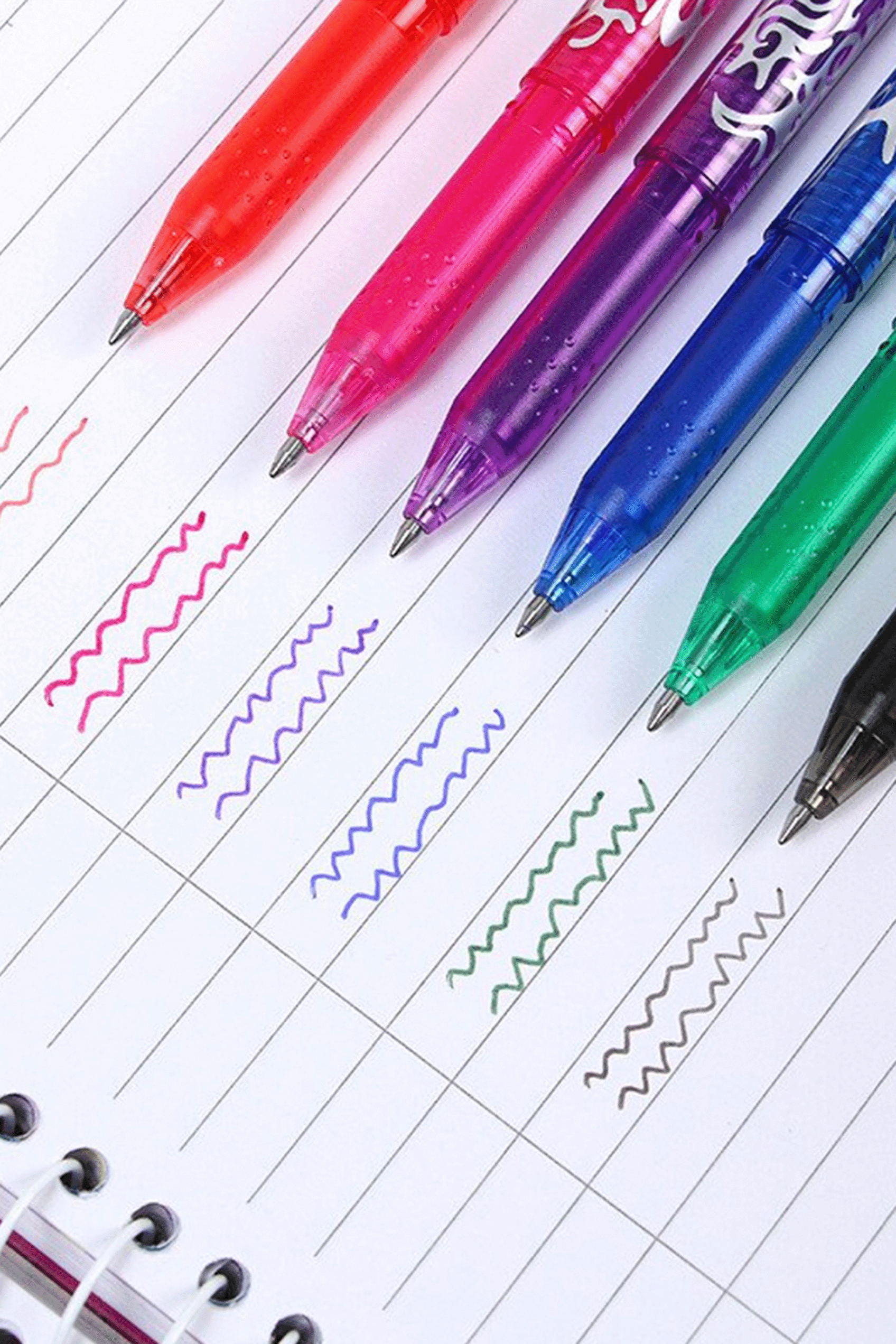 Enfermania Papeterie stylo gel effaçable 0,5 mm bleu