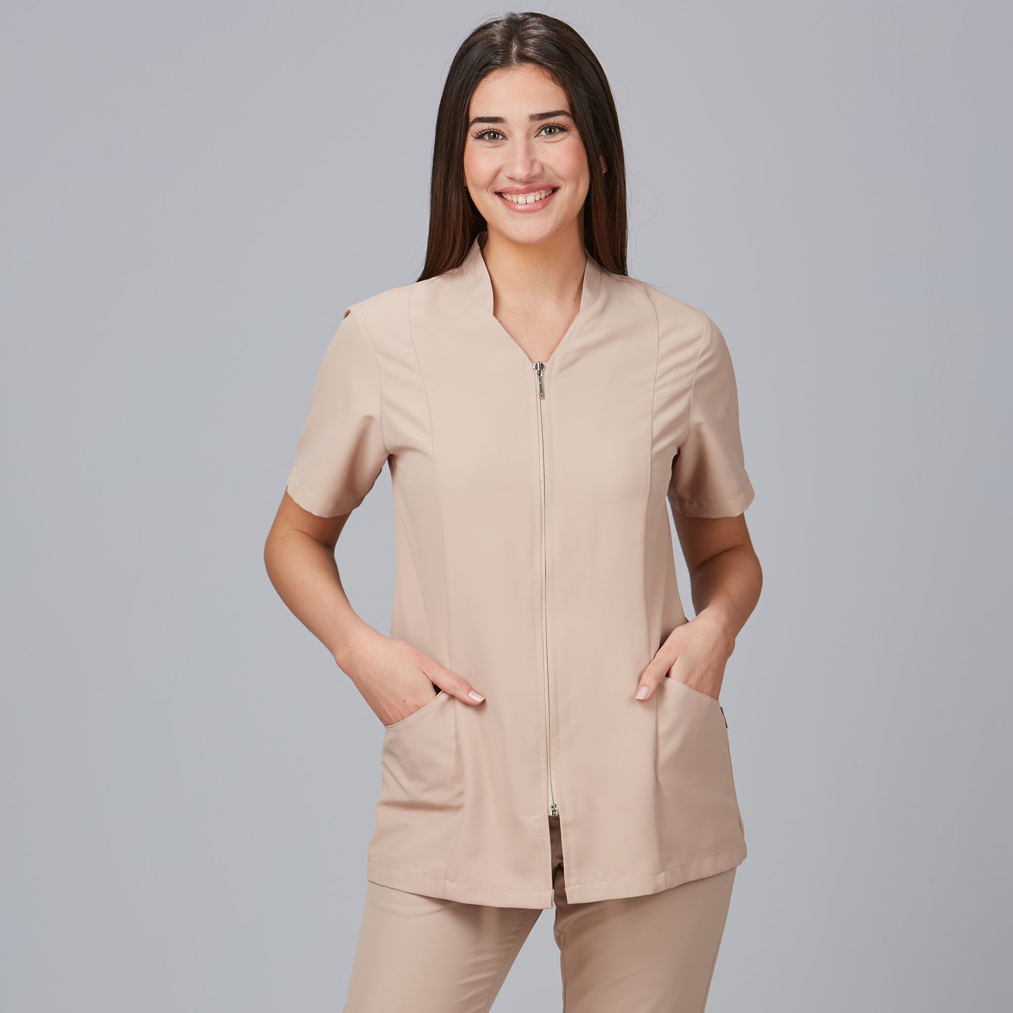 GARY'S Menorca blouse femme noire manches courtes