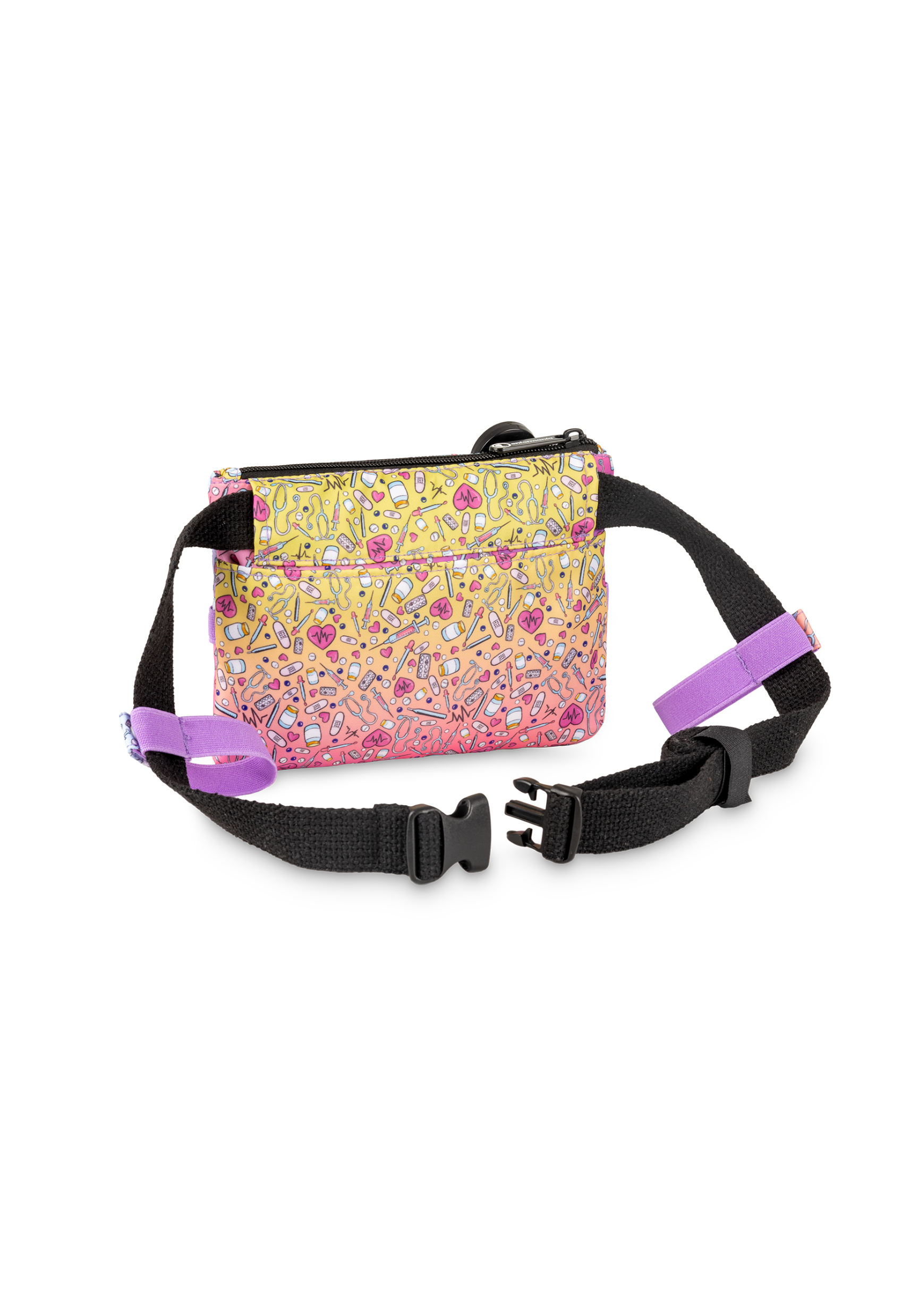 Enfermania Colorful sac banane infirmière Colorful poches multiples