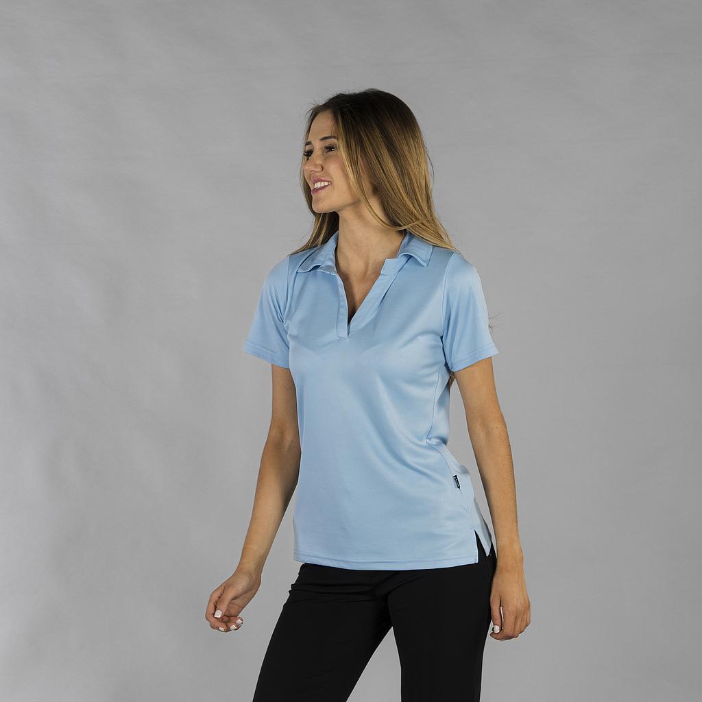GARY'S Polo Shirts POLO WOMAN INTERLOCK polo femme noir polyester