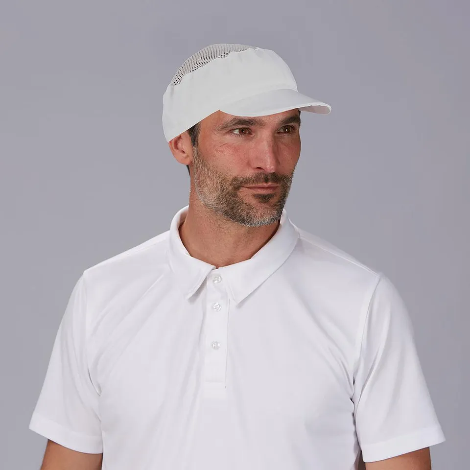 Gary's calot cuisine blanc visiere rigide lot 10