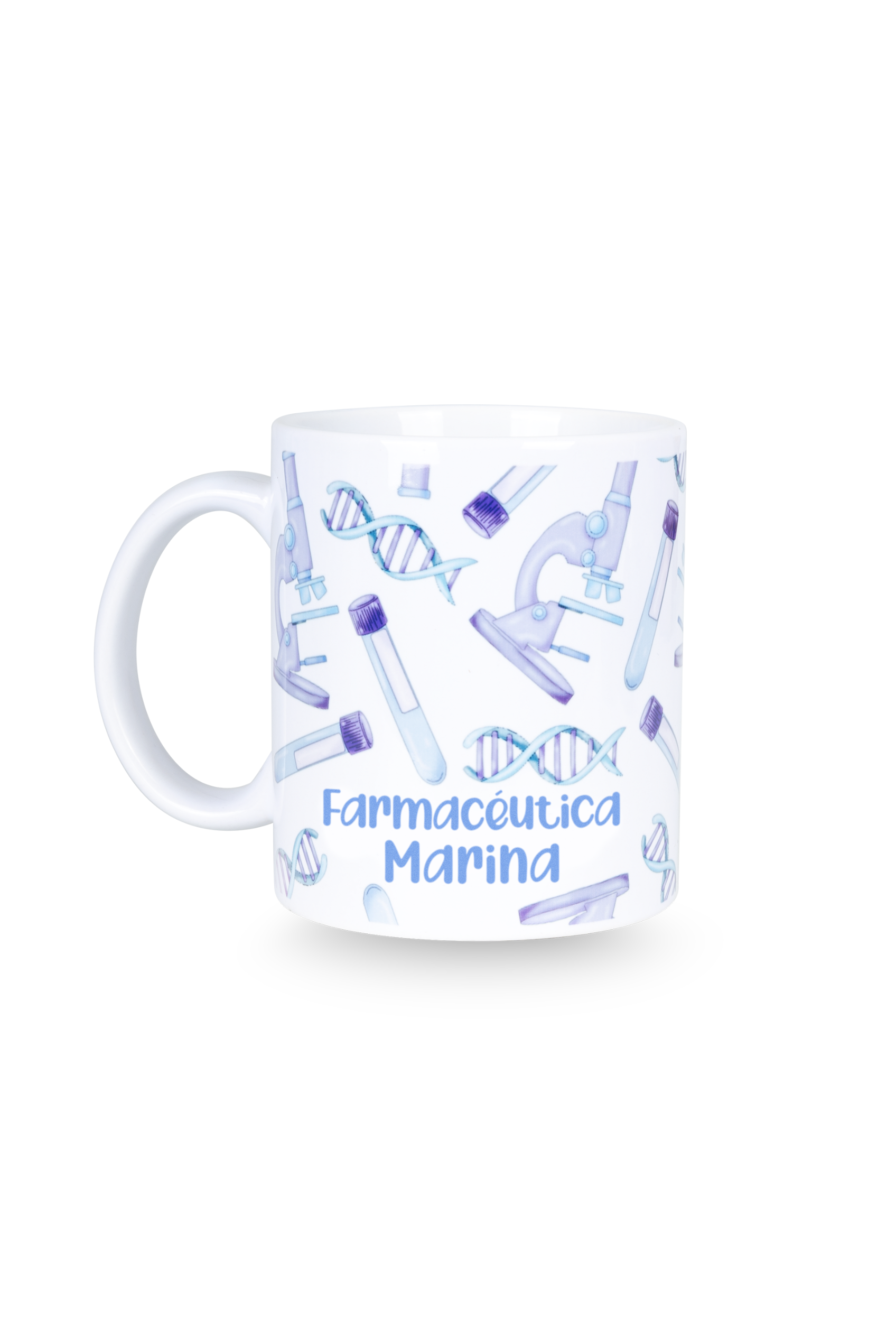Enfermania Laboratoire mug céramique blanc 350 ml pharmacie