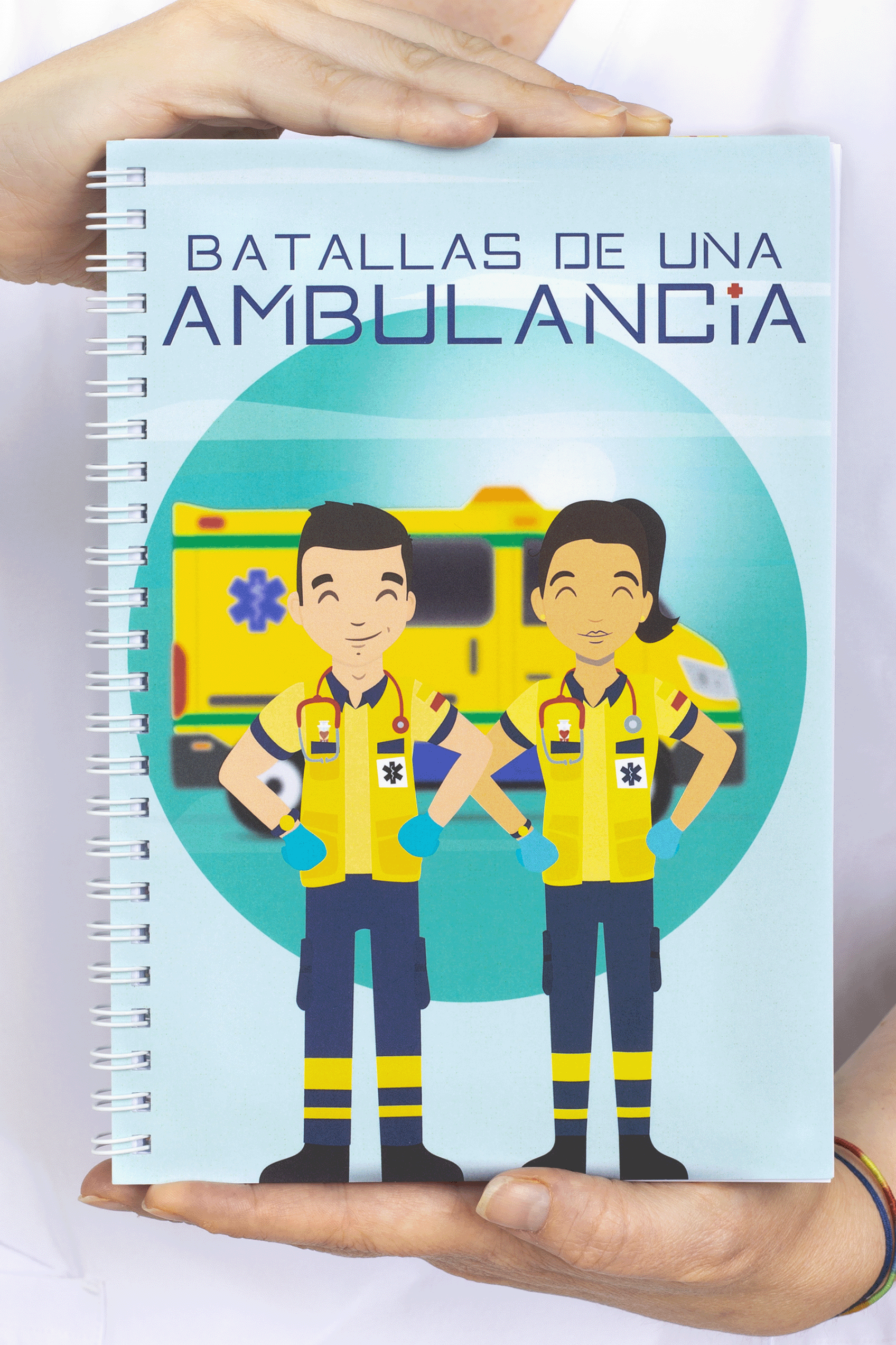 Enfermania Papelería Batallas carnet A5 50 pages spirale