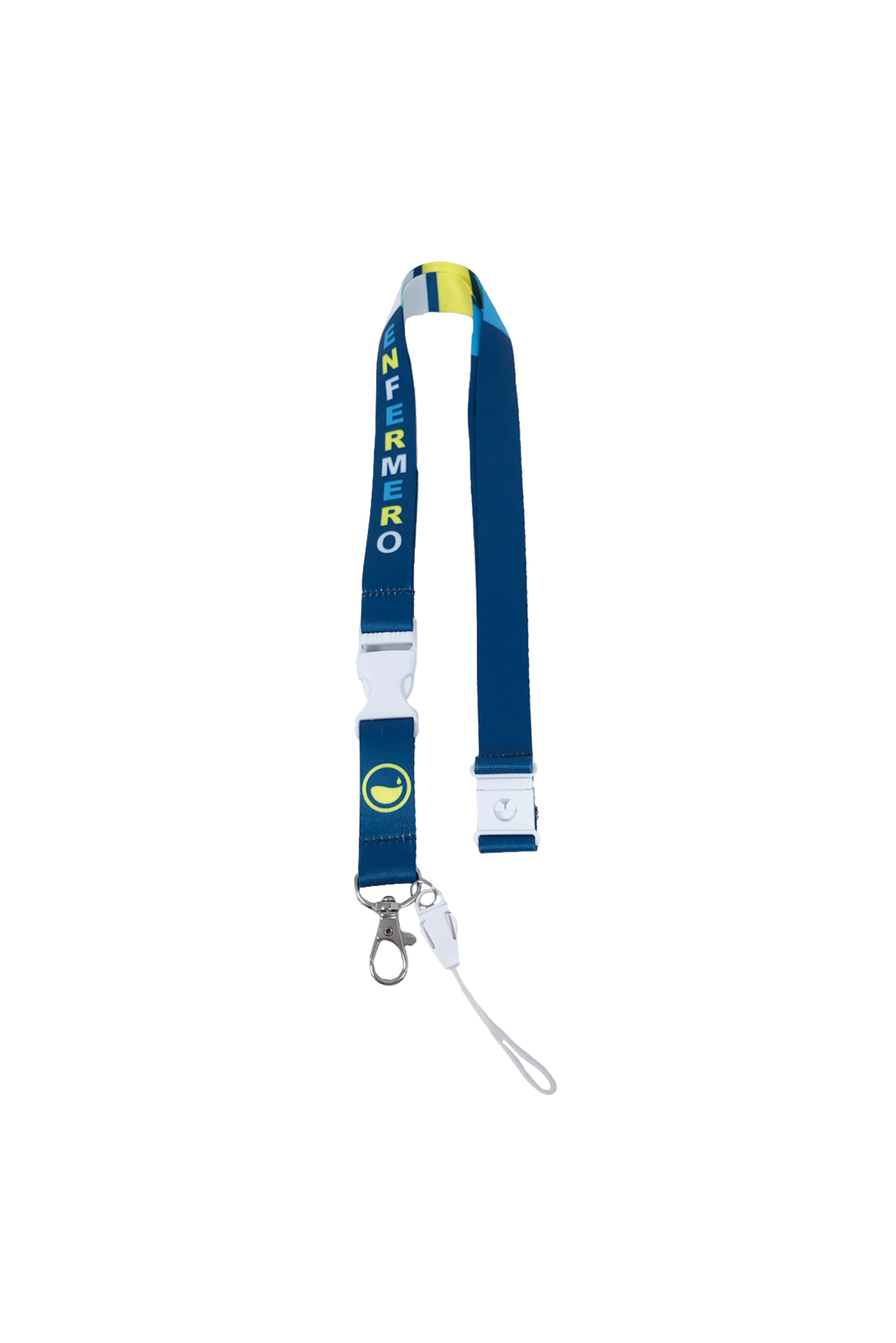 Enfermania Accesorios Eighties tour de cou bleu 57 cm