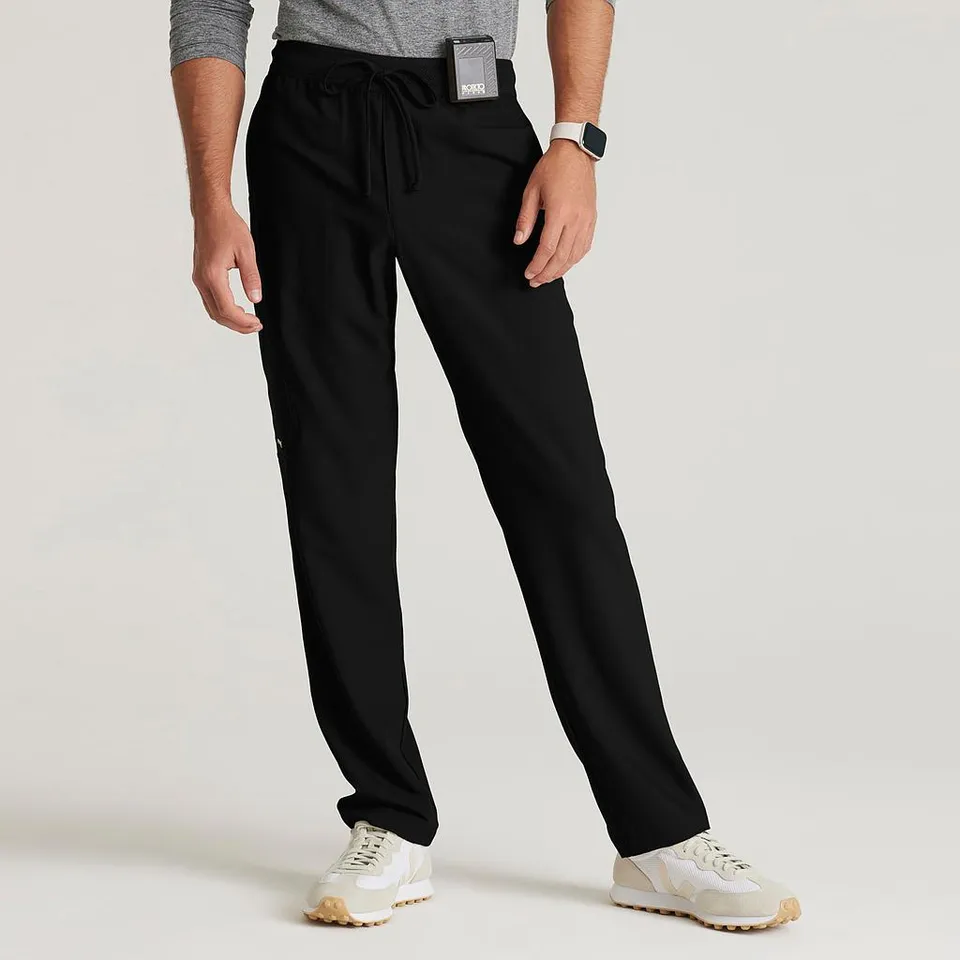 GARY'S Highland pantalon médical noir coupe slim