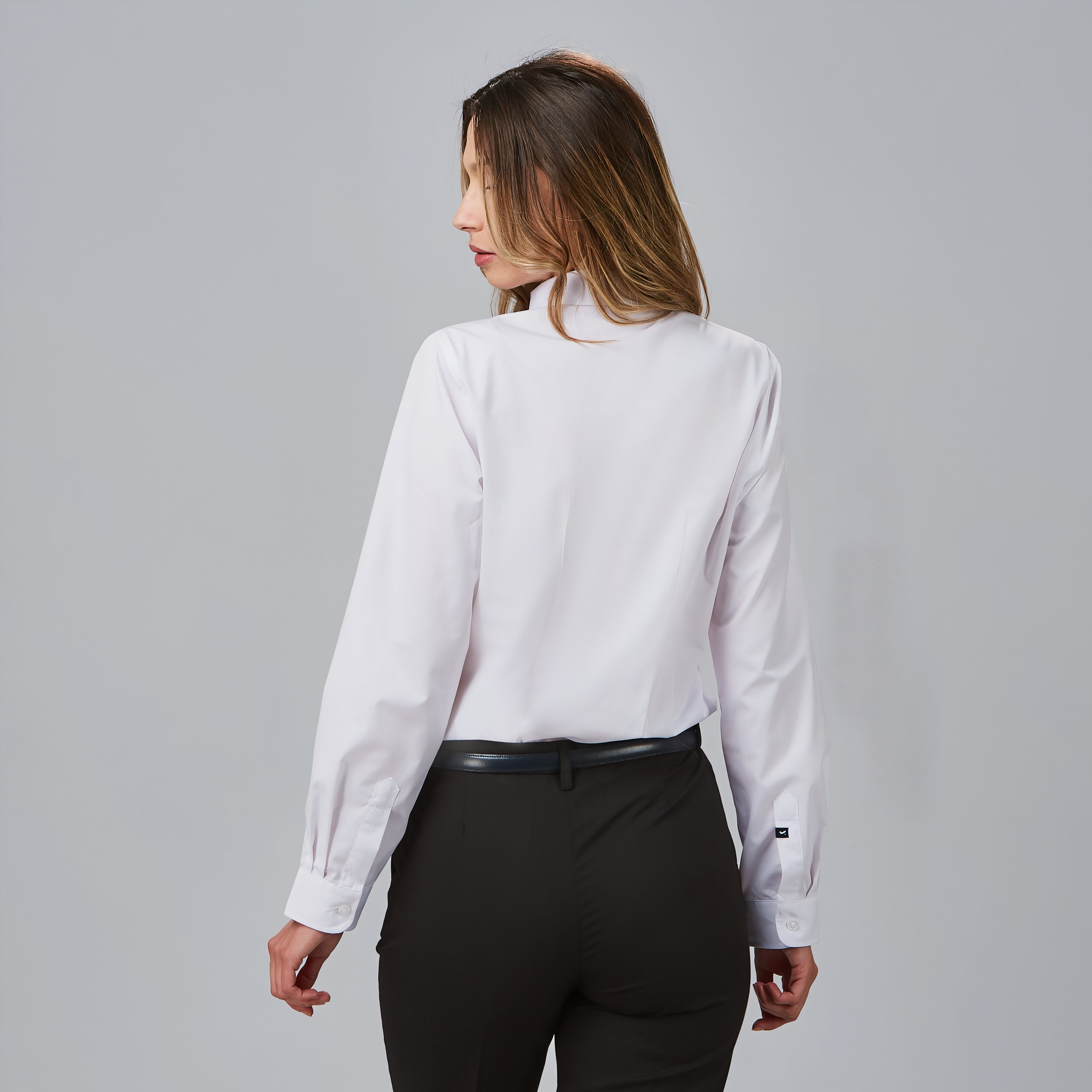 GARY'S Pop Chemise de travail femme noire manches longues