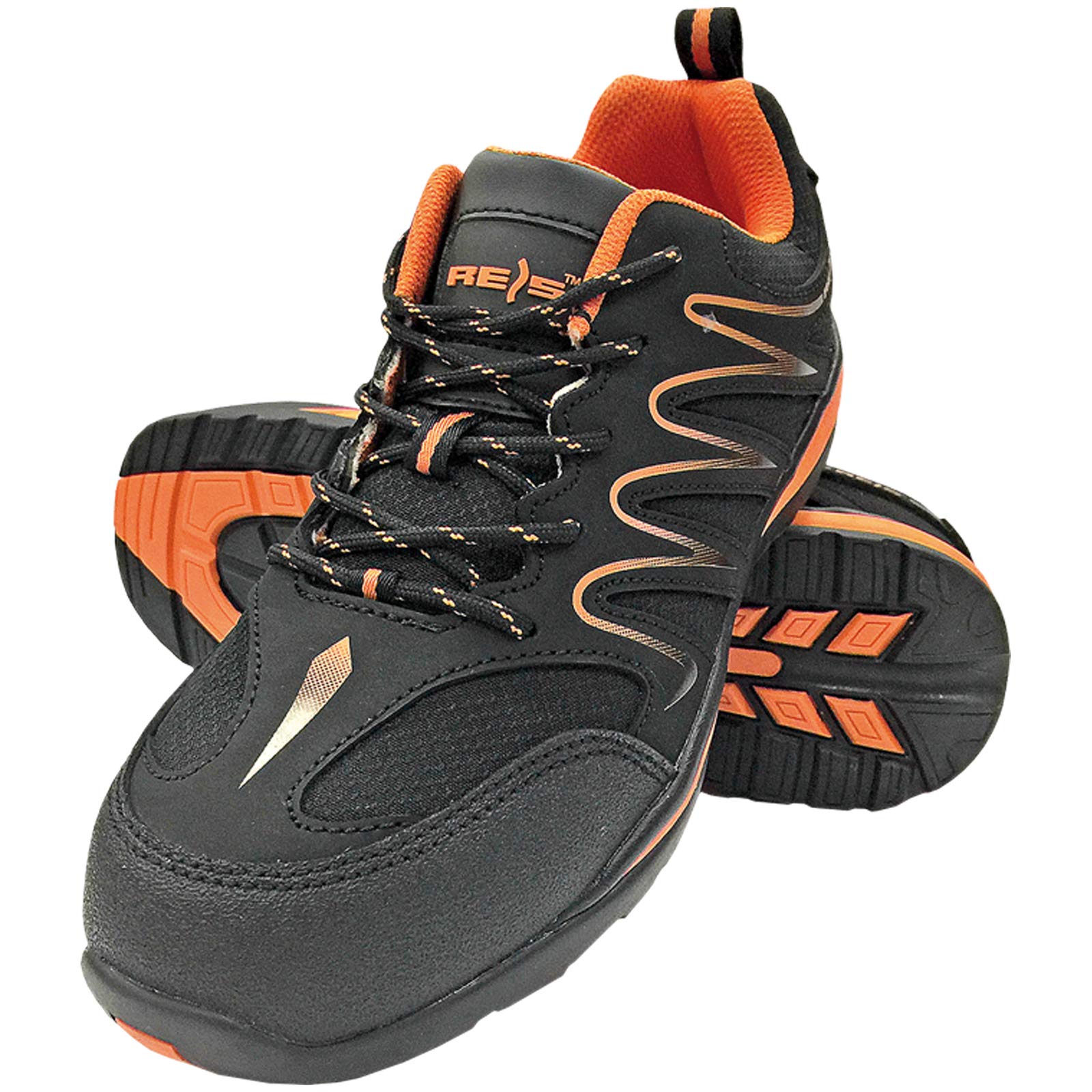 Reis Brecuador BP45 chaussure travail noir/orange 45