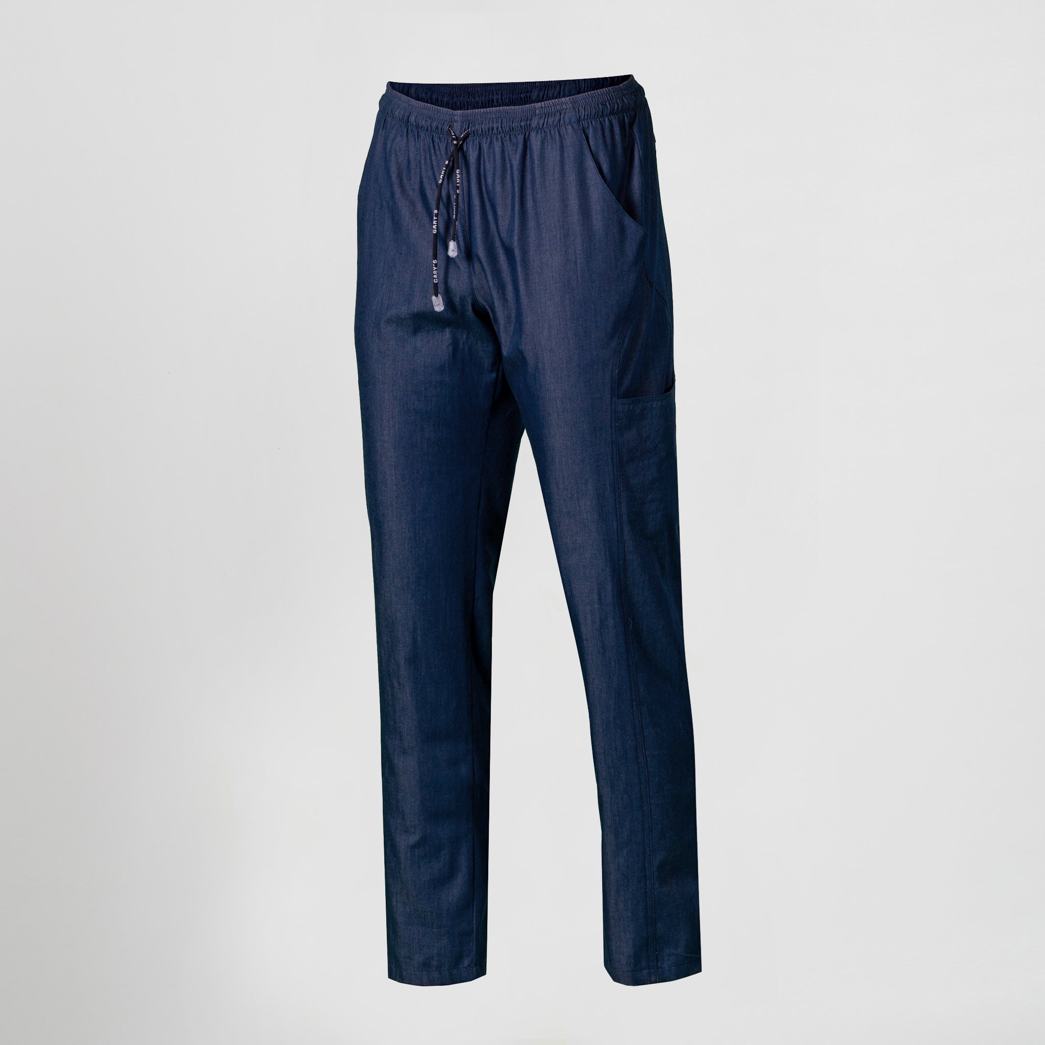 GARY'S Pants pantalon cuisine Zafiro denim cordon