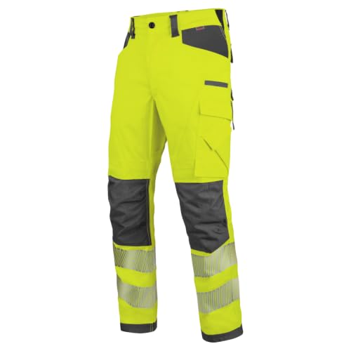 Würth MODYF Fluo pantalon travail jaune anthracite 38 haute-visibilité