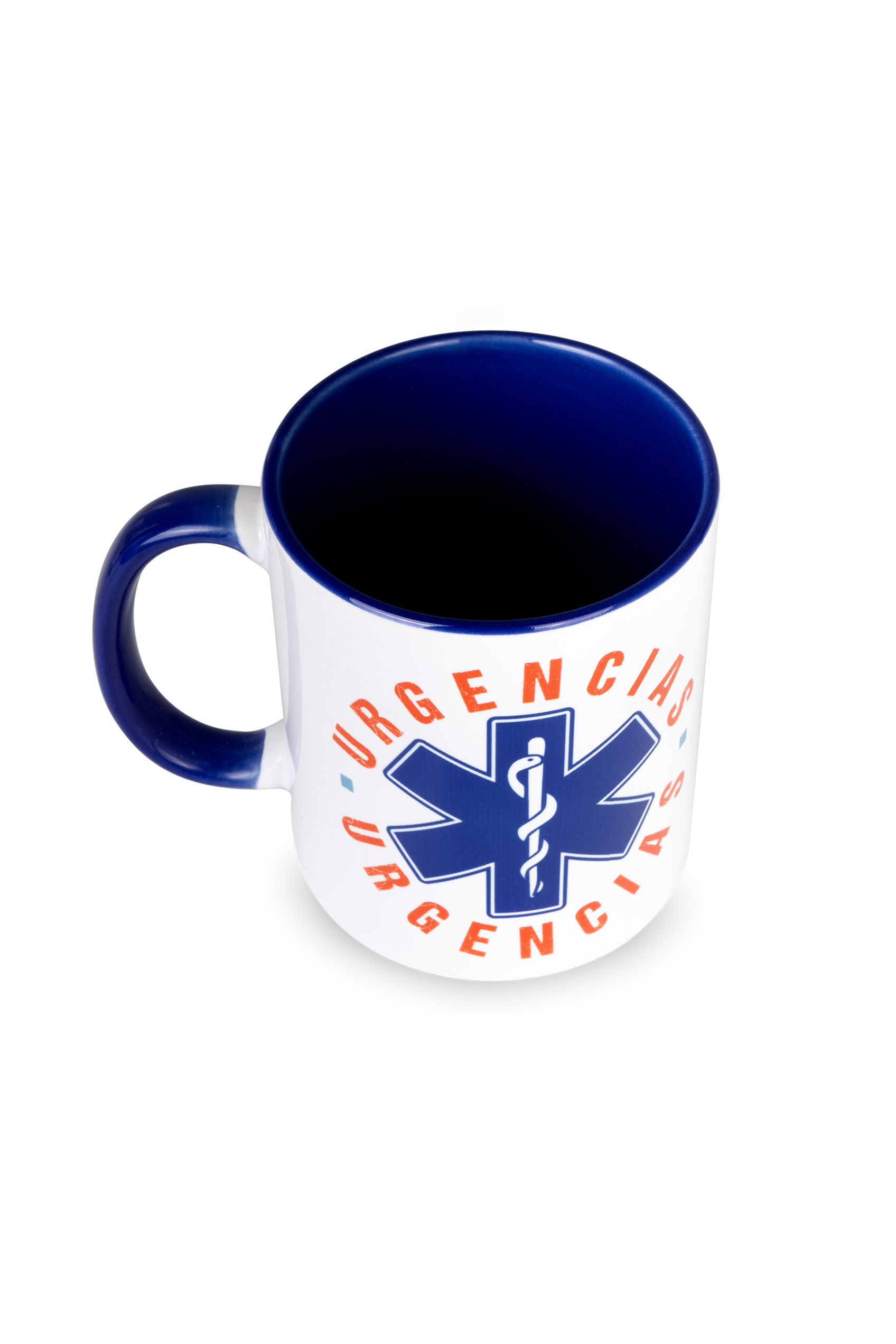Enfermania Regalos Urgences mug céramique bleu marine 350 ml