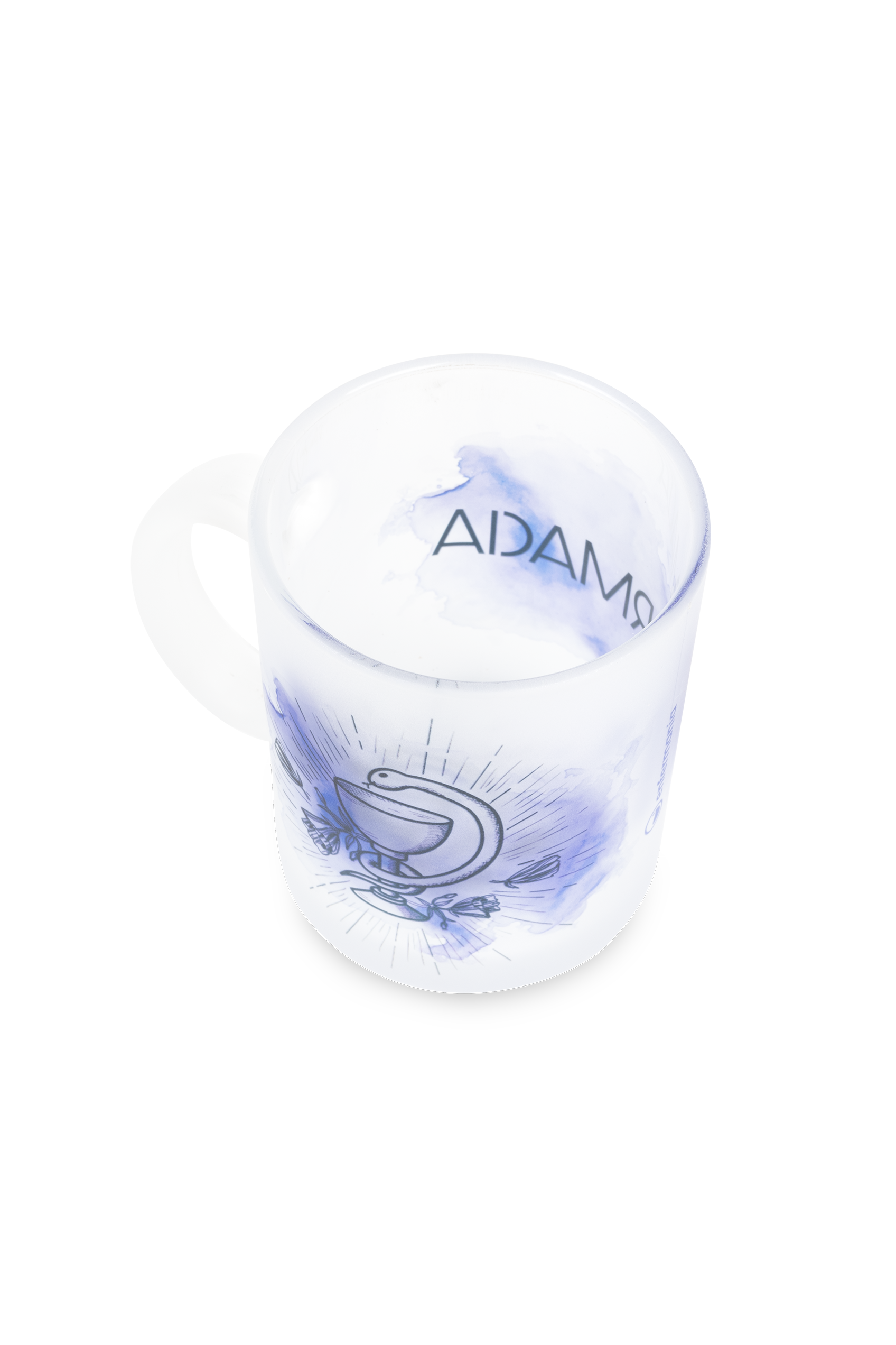 Enfermania Regalos Mug Verre Caducée Pharmacie 350 ml
