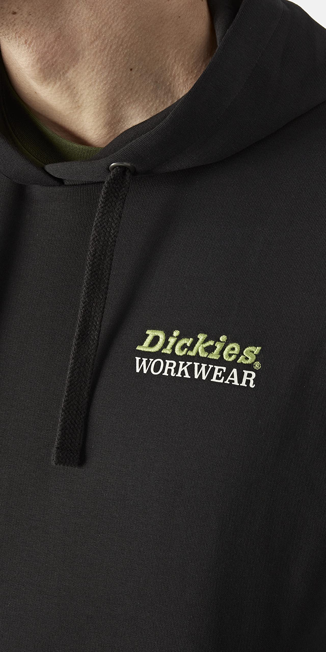 Dickies Stowe Sweat à Capuche Noir Coton Homme L