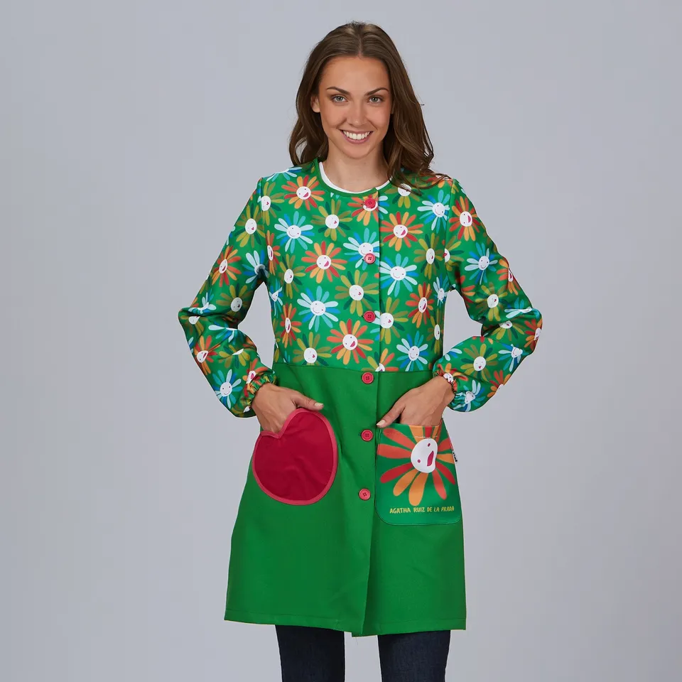 GARY'S Piropo Agatha blouse école verte billard