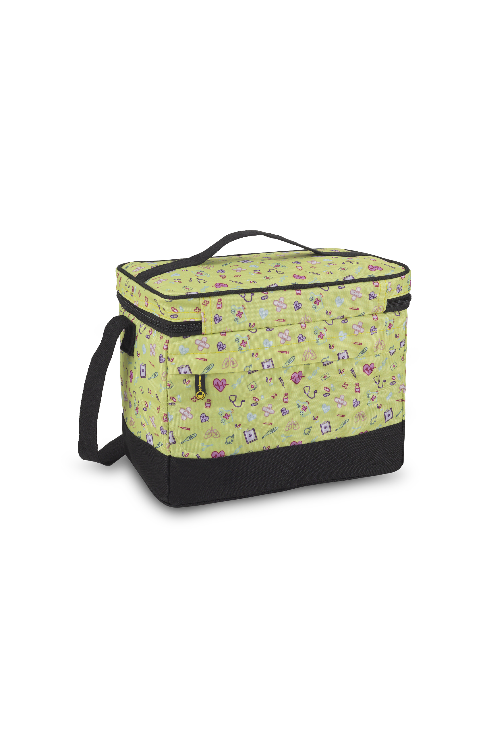 Enfermania Lemon sac isotherme repas 10,5 L noir jaune