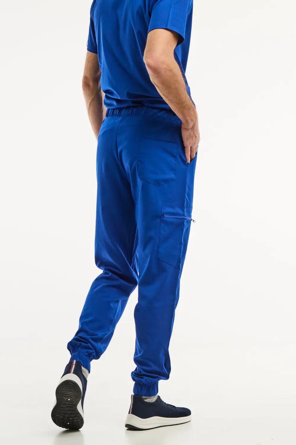 Aelin LUCA pantalon médical homme bleu royal 3 poches
