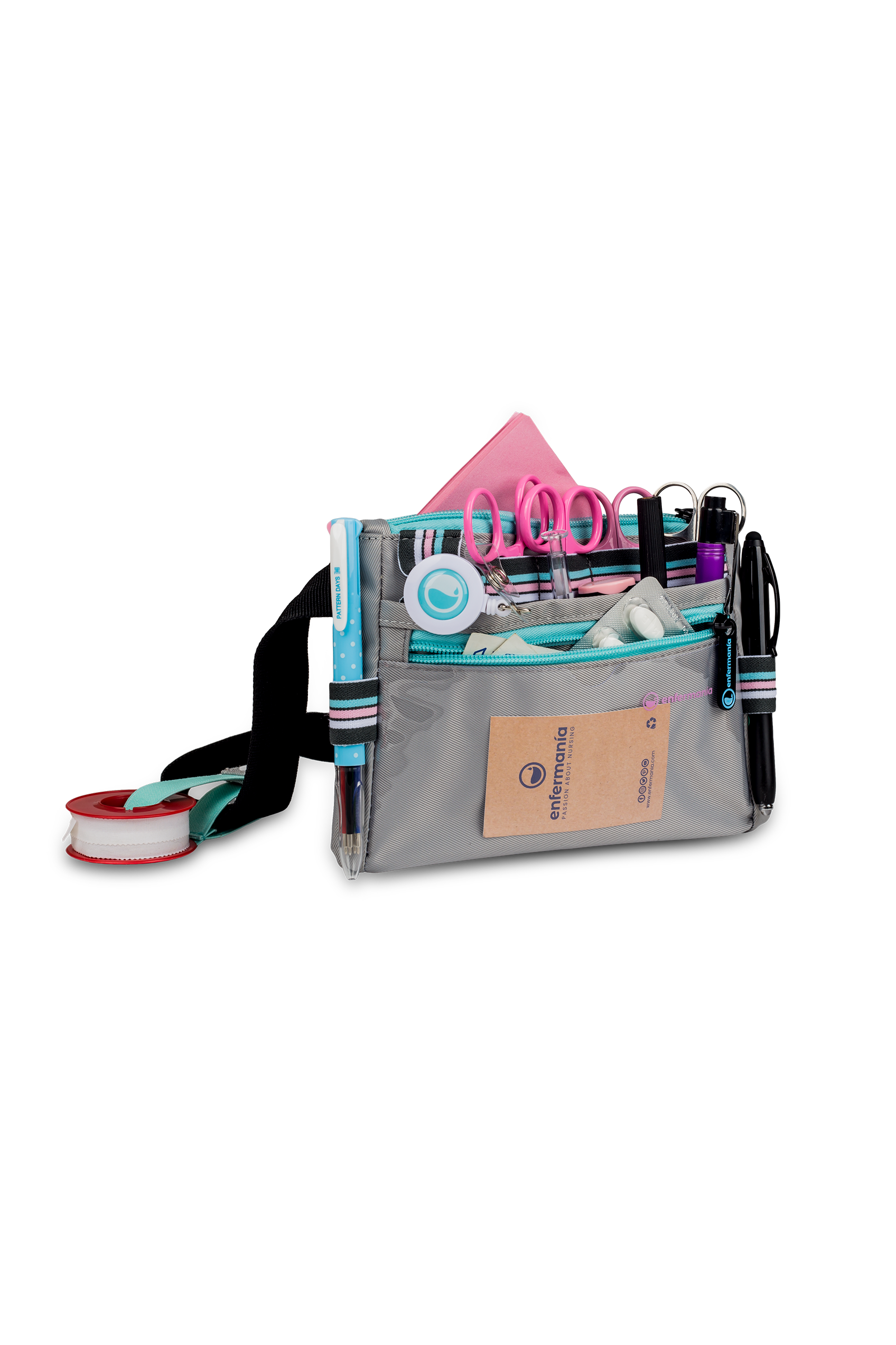 Enfermania Eighties banane organisateur bleue 20 cm