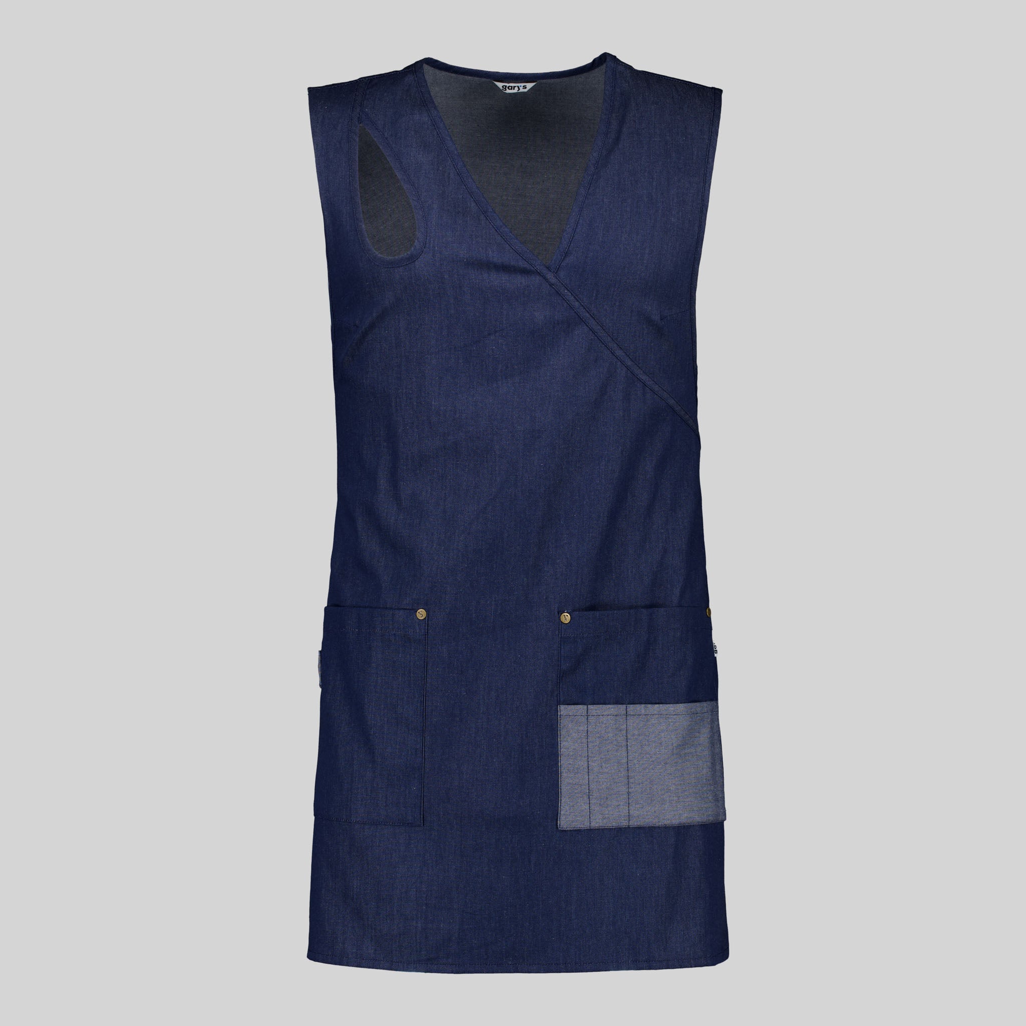 Gary's Chasubles Tablier Narciso Saphir TU Denim 5 Poches
