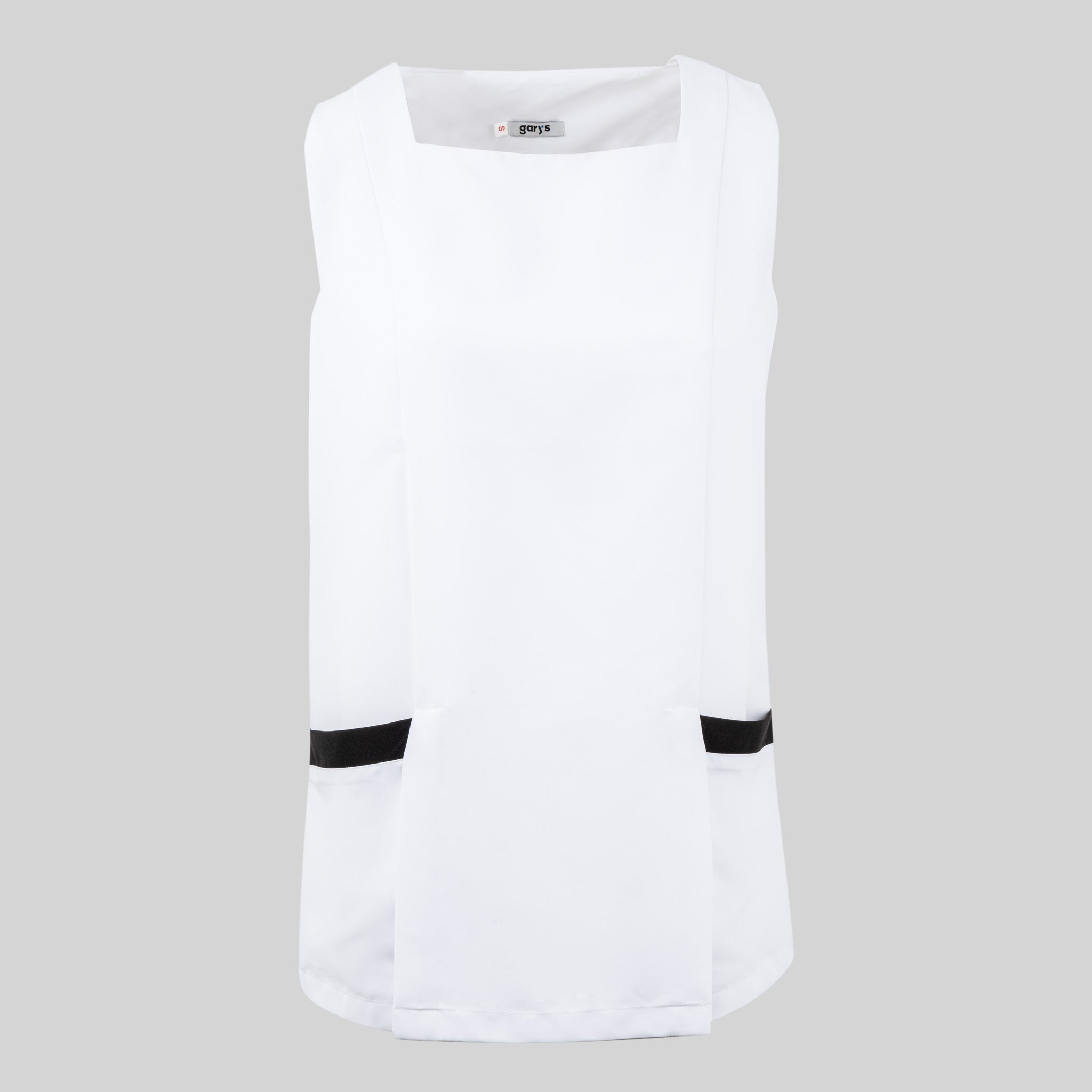 GARY'S Lantana blouse femme col carré microfibre noir