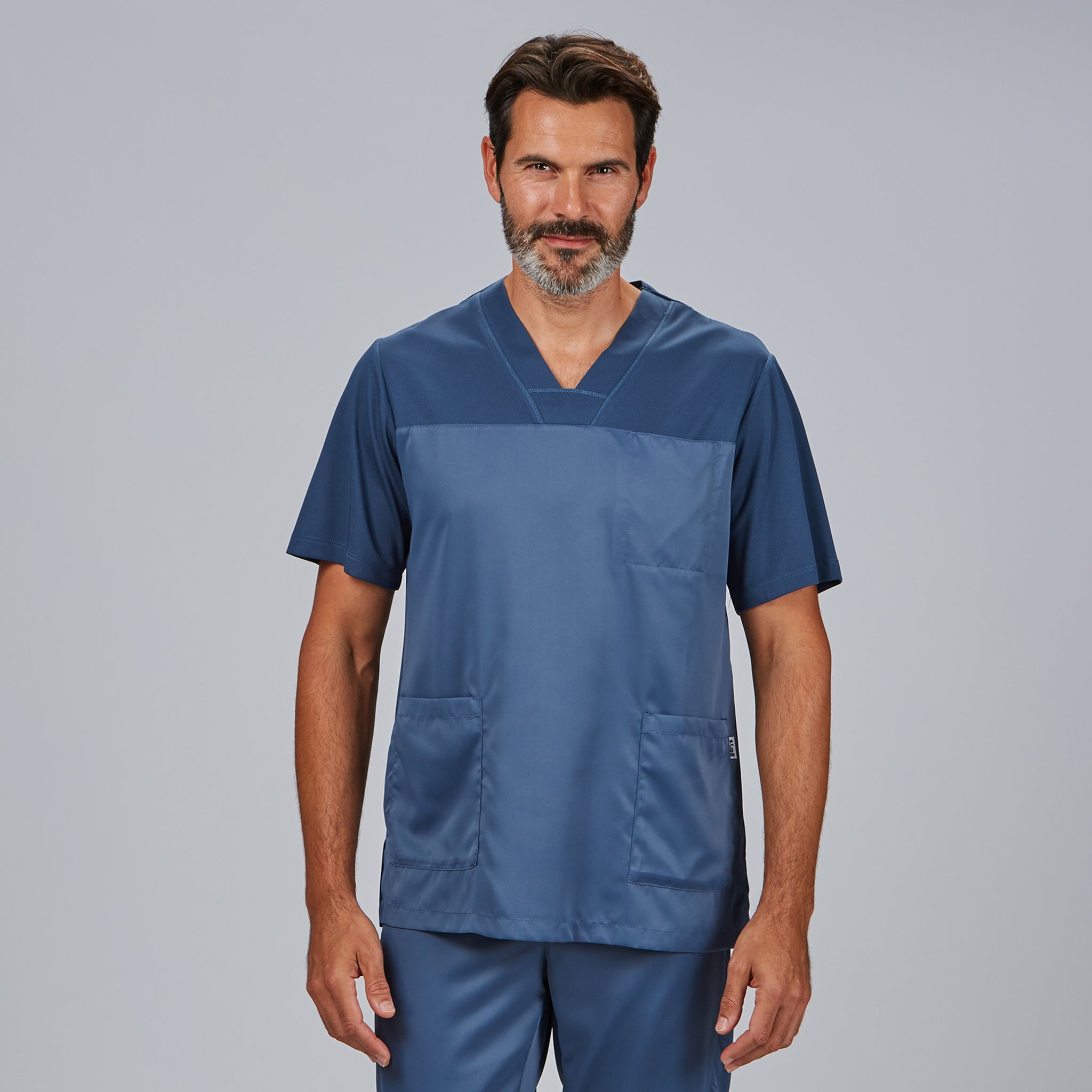 Gary's Izan Blouse Médicale Homme Bleu Pétrole