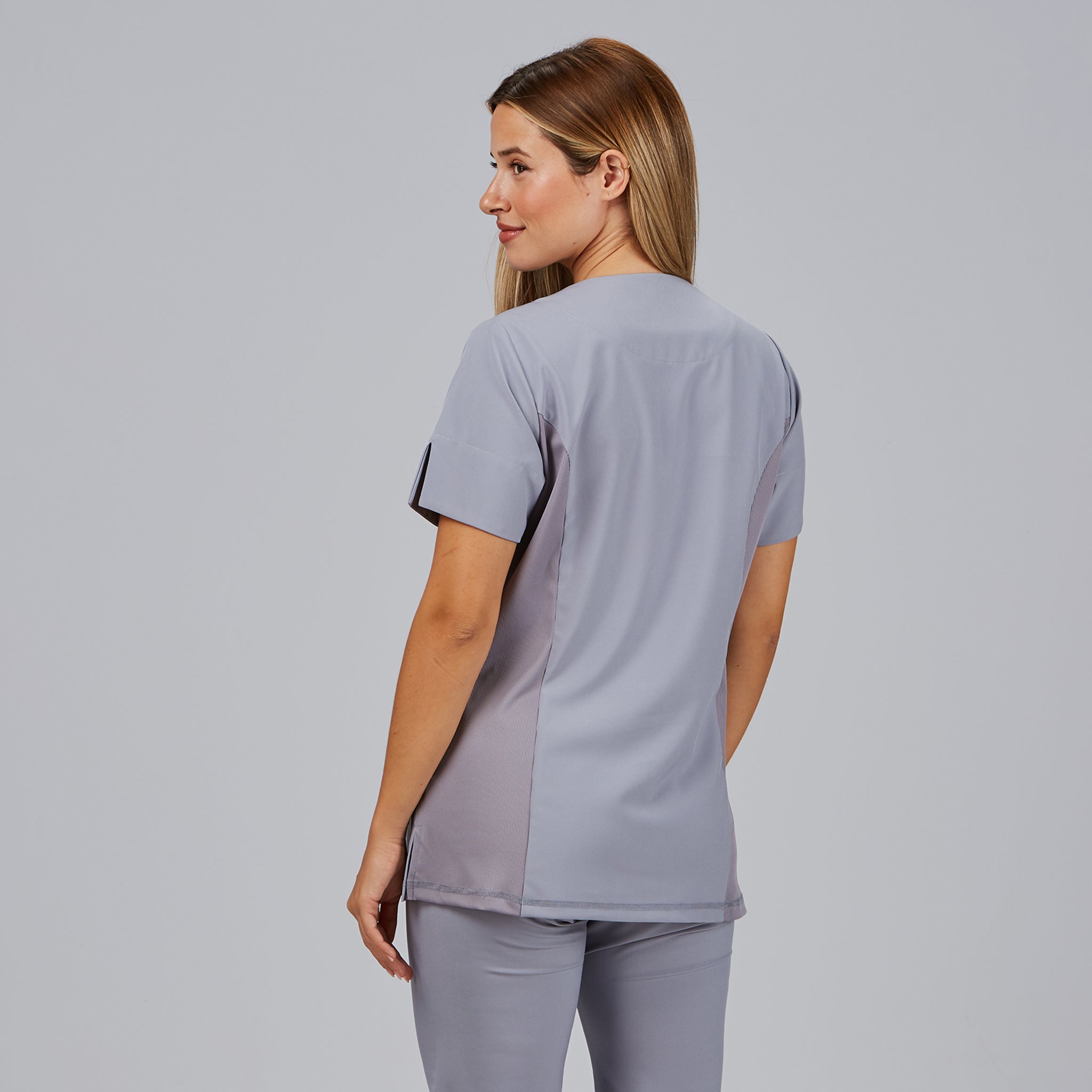 Gary's Jana Blouse Femme Col Carré Noire Stretch