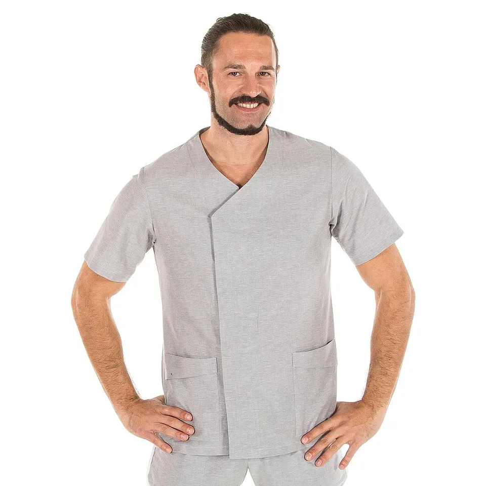 Gary's Blouses André blouse homme gris perle M