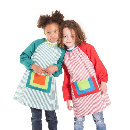 GARY'S Children Tablier Baby Rayas Vichy Vert T6