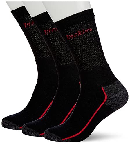 Dickies Cordura chaussettes de travail noires 58-60 lot 3
