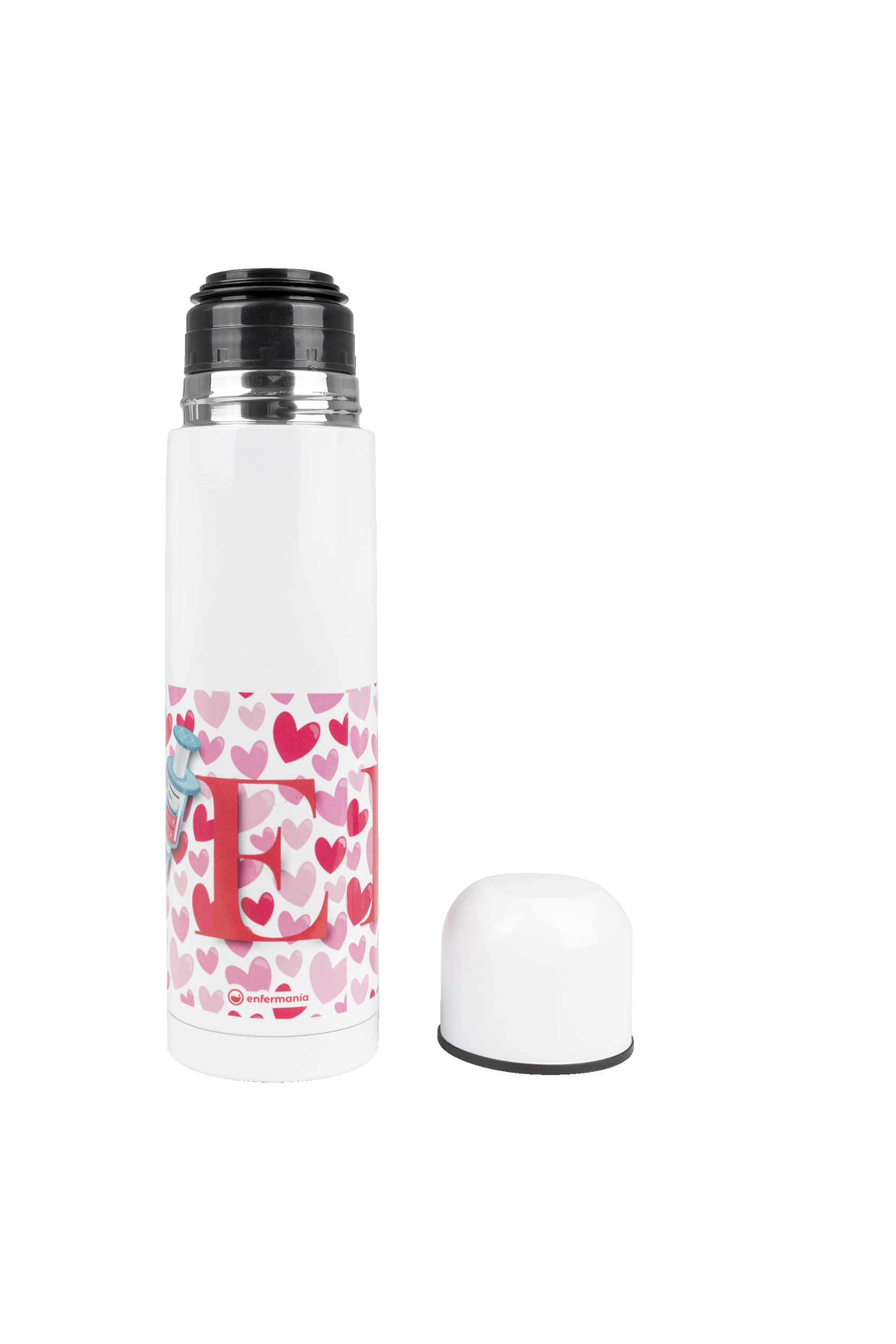 Enfermania Regalos Corazones gourde isotherme 500 ml
