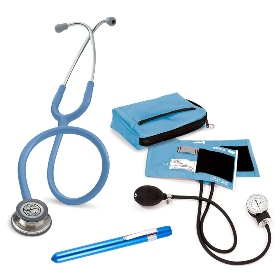 Enfermania Instrumental kit étudiant infirmier bleu Littmann III