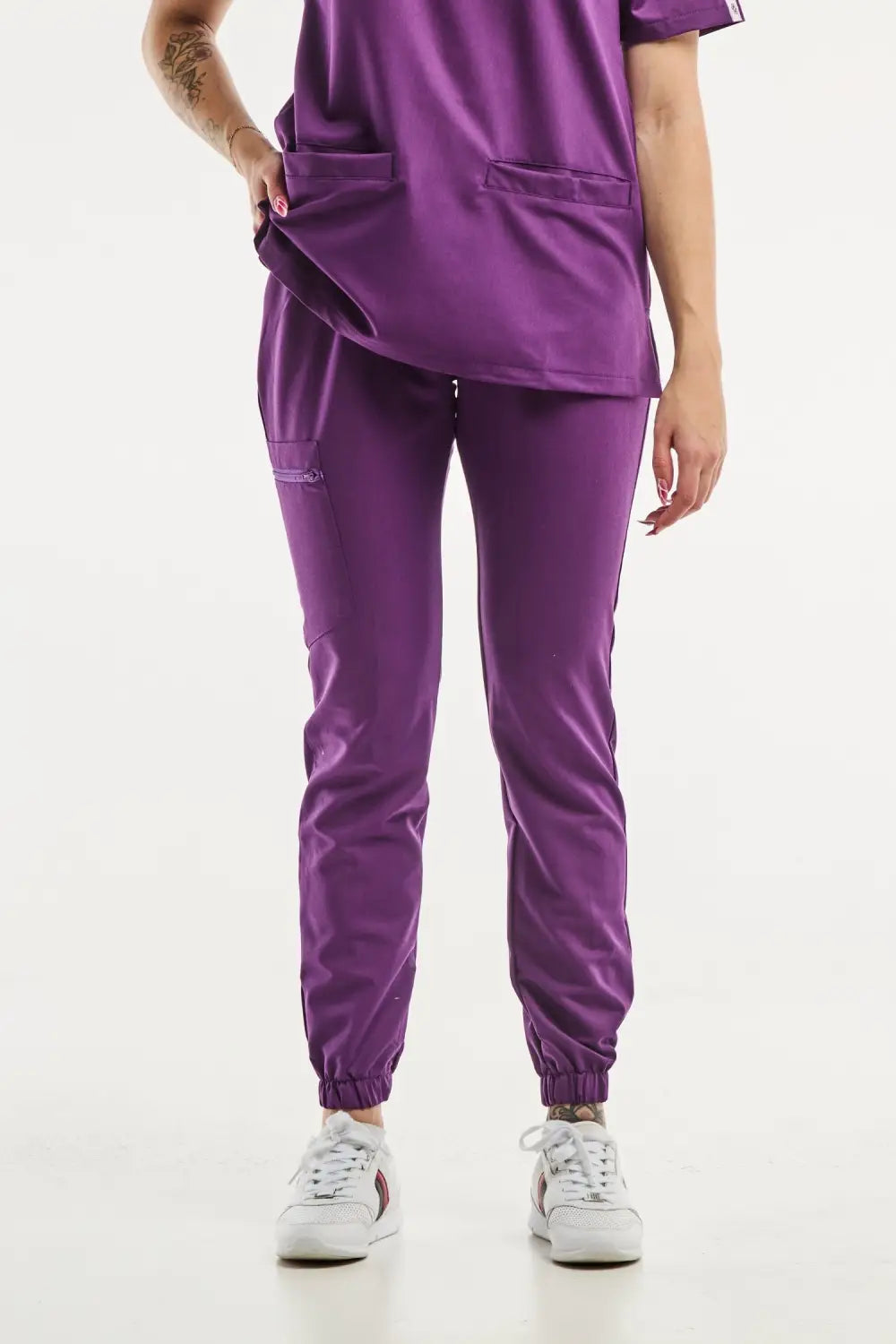 Aelin Slimfit NEW pantalon médical violet