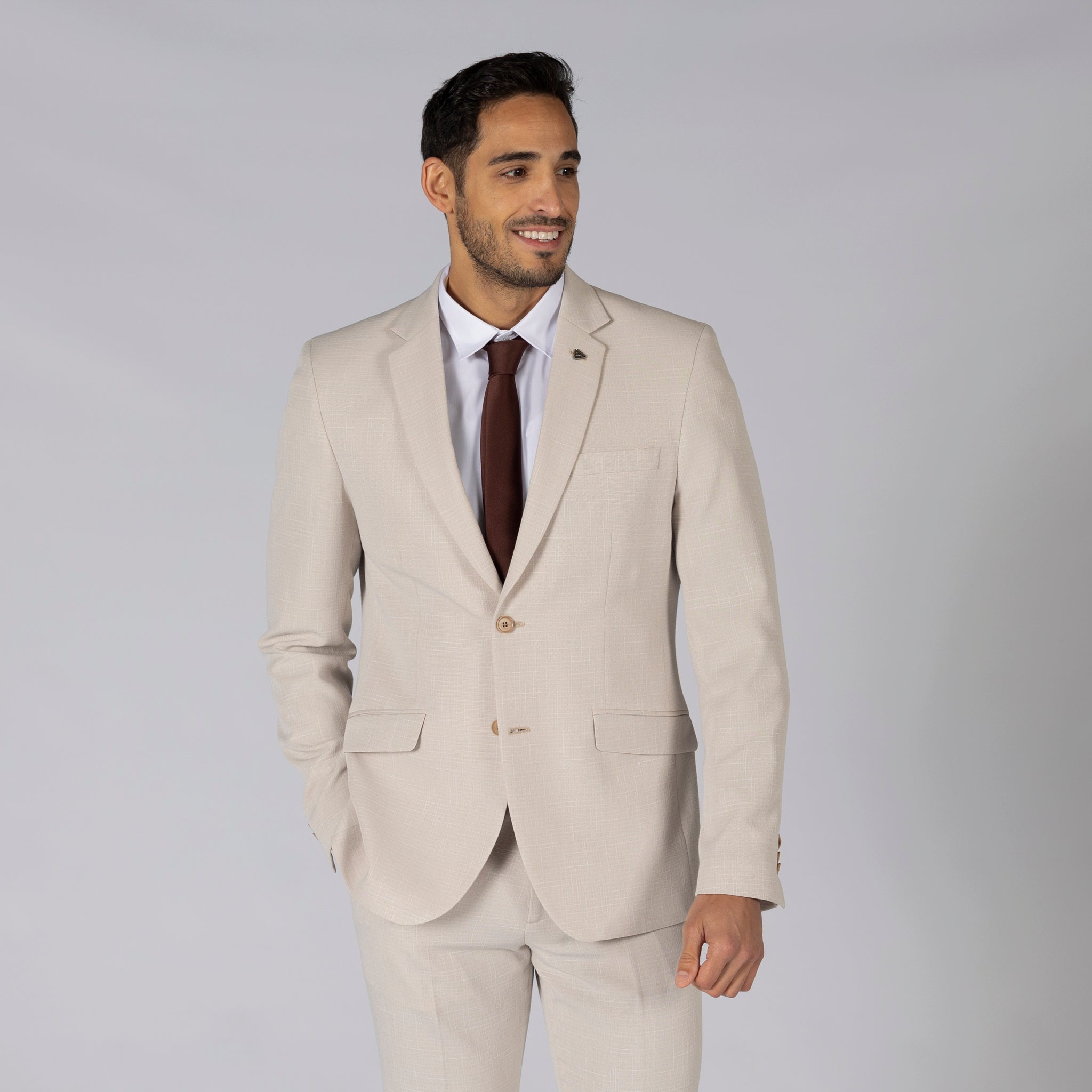 Gary's blazer homme 2 boutons slim marine