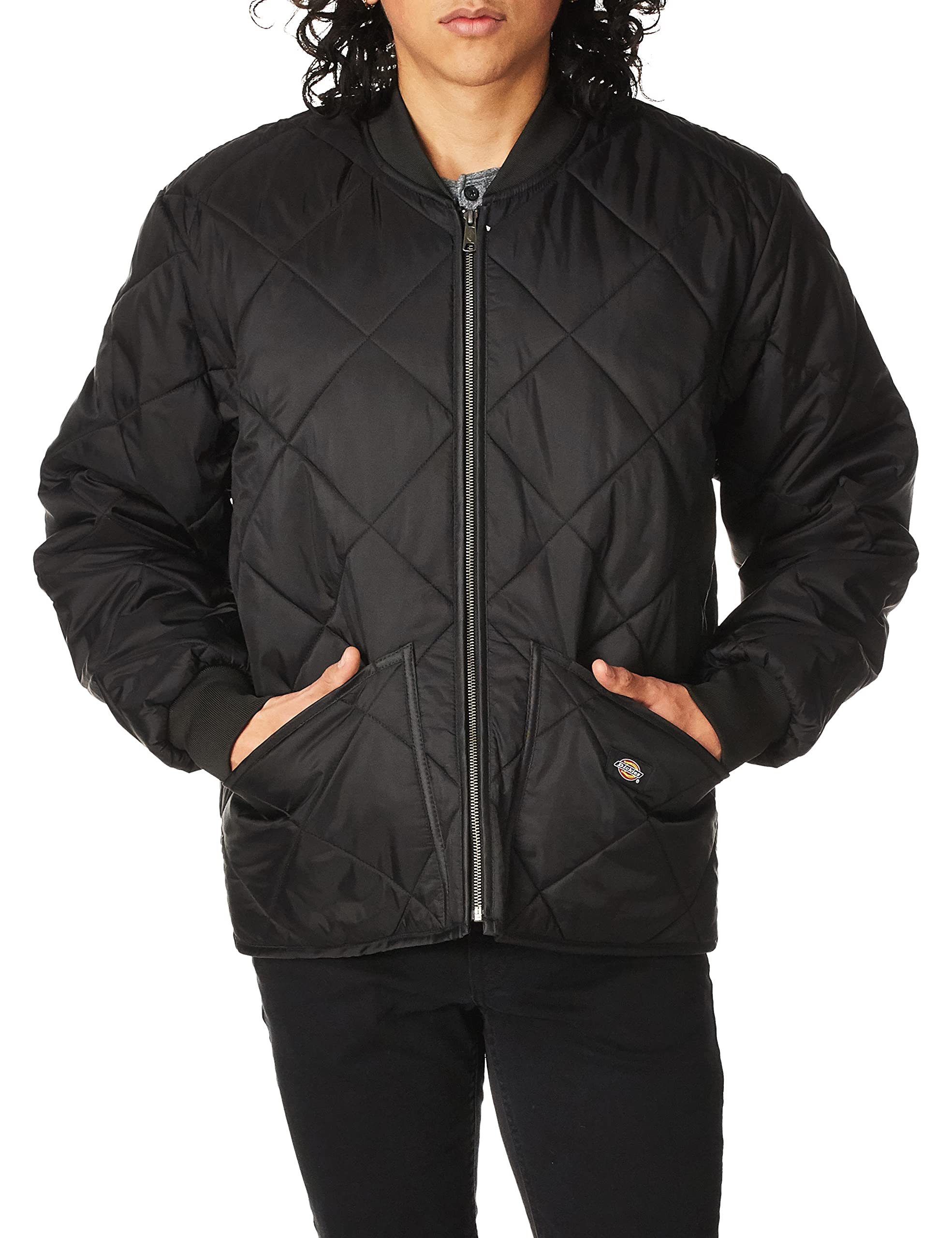 Dickies Diamond Quilted veste matelassée homme noir
