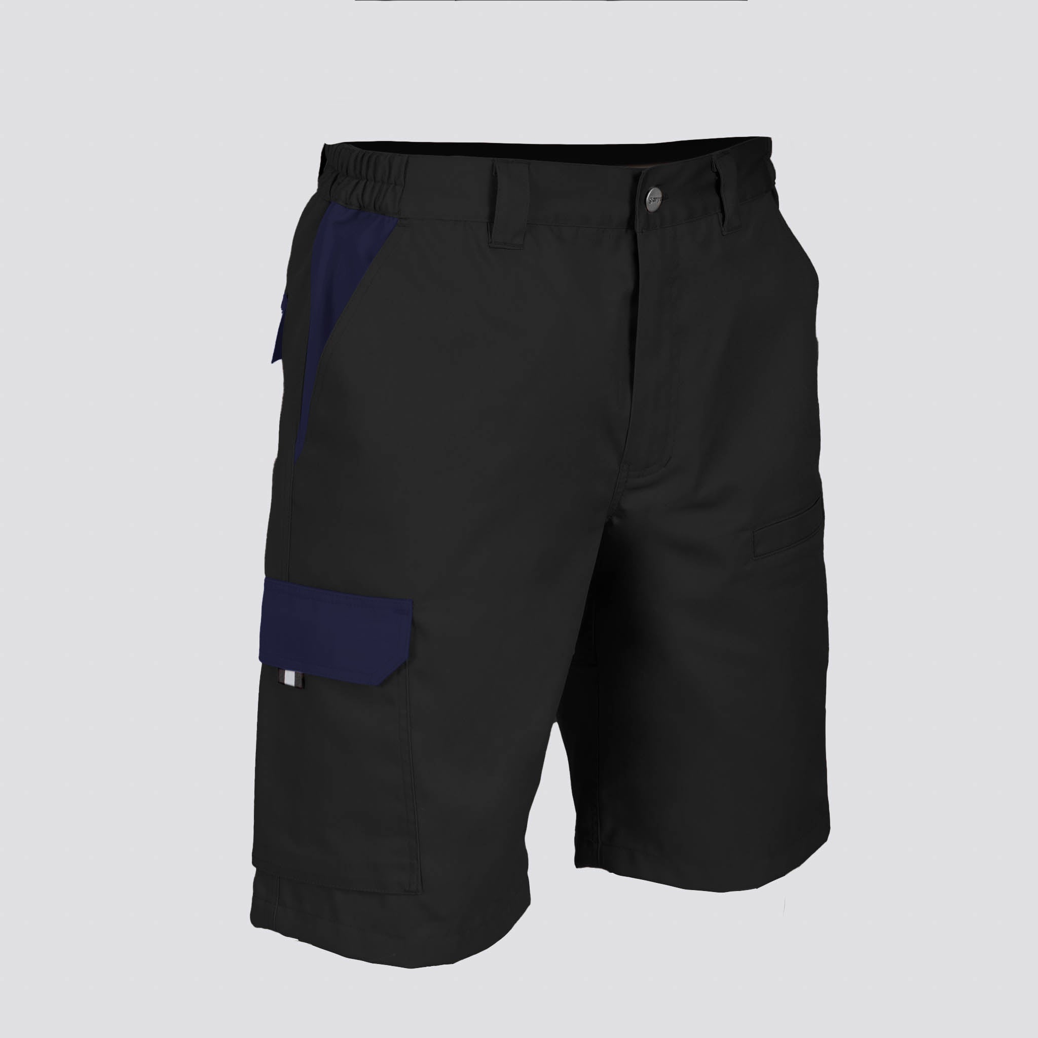 GARY'S Maple Bermuda Travail Noir/Marine T34 Stretch