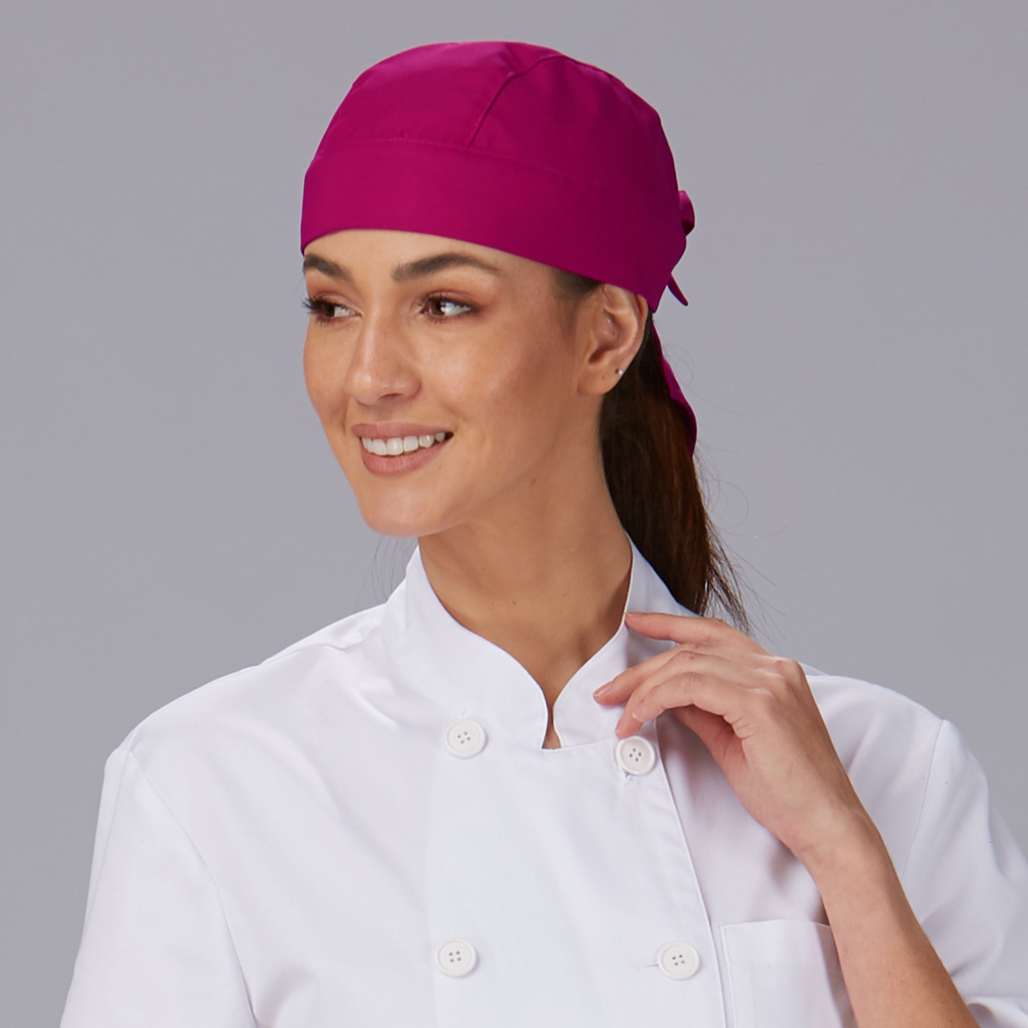 GARY'S Caps bandana pirate microfibre noir réglable