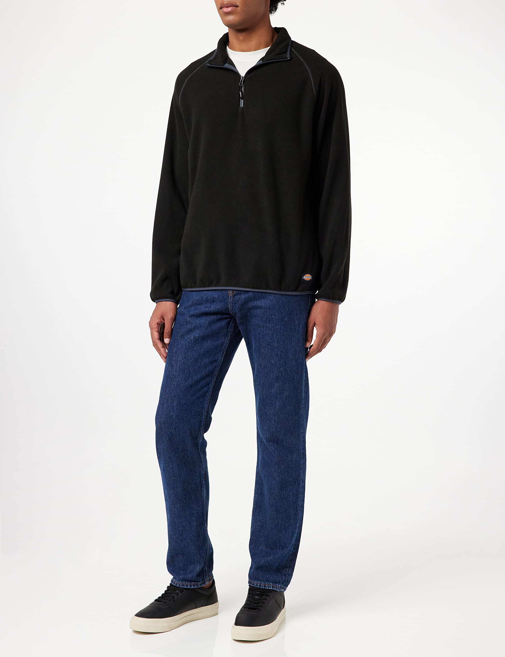 Dickies Smithfield Two Tone sweat polaire noir gris XL