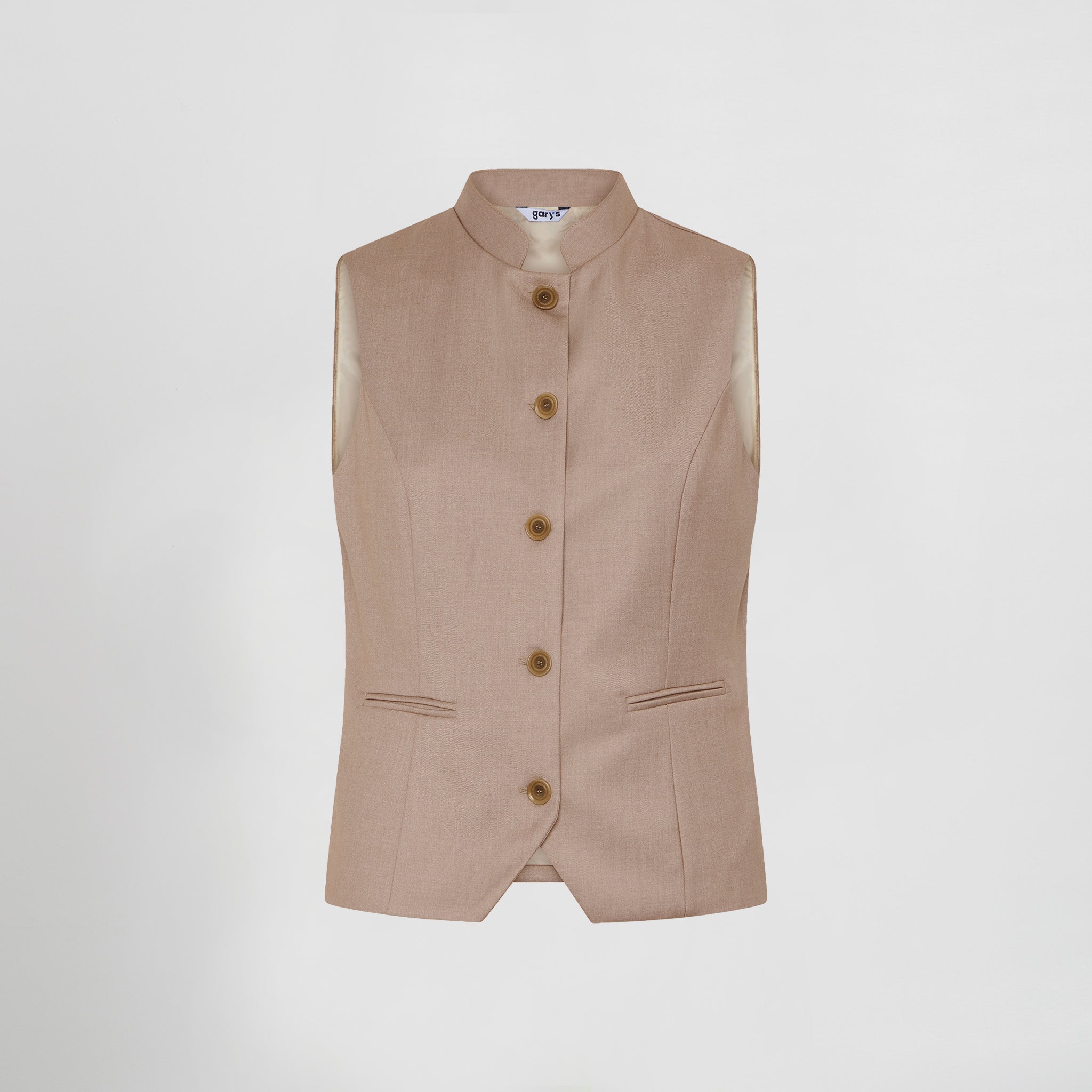 Gary's Lujan gilet femme col mao marine taille M