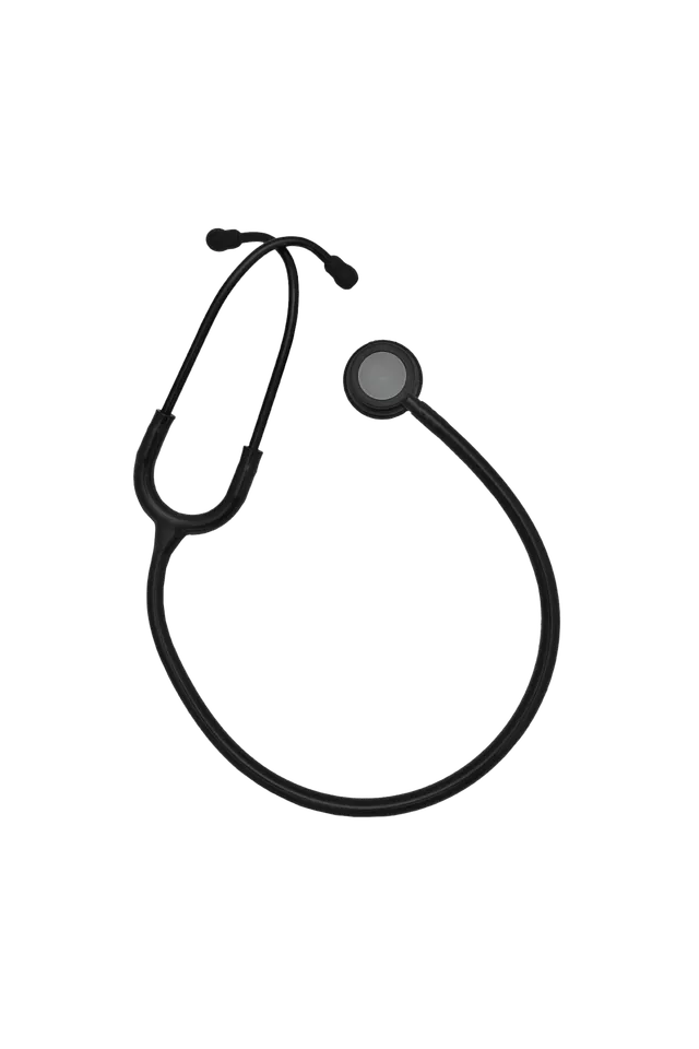 Enfermania Duovitec stéthoscope noir mat double pavillon