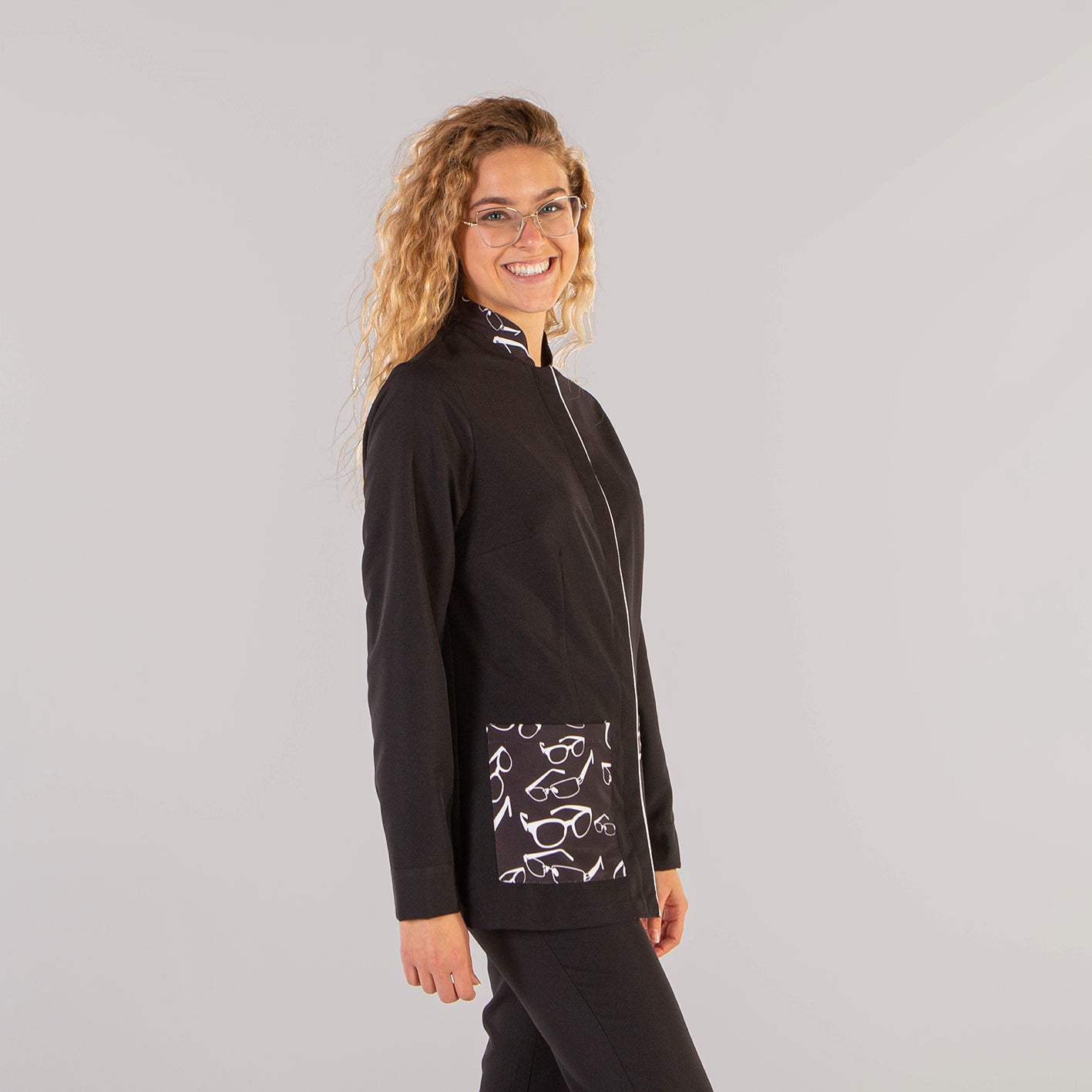 Gary's Gala blouse femme microfibre blanche L