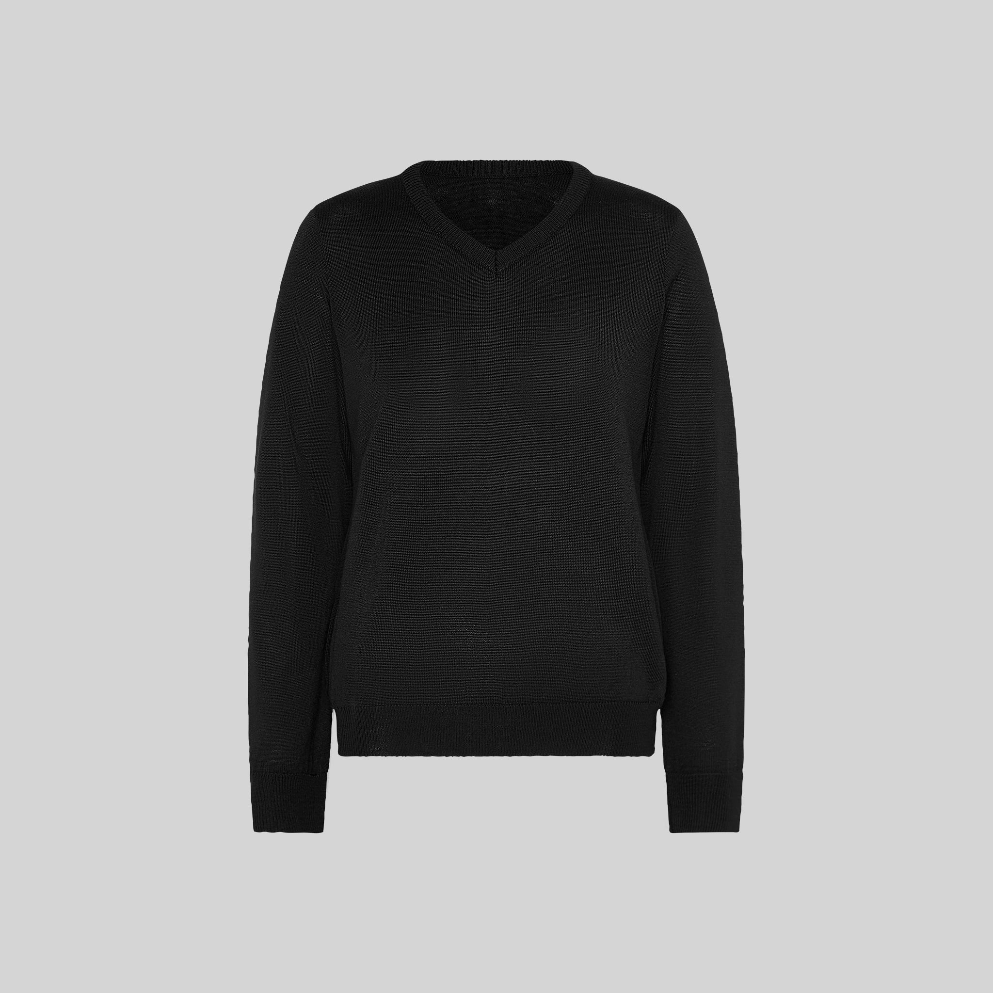 Gary's Knit Woman's Jersey pull femme noir M