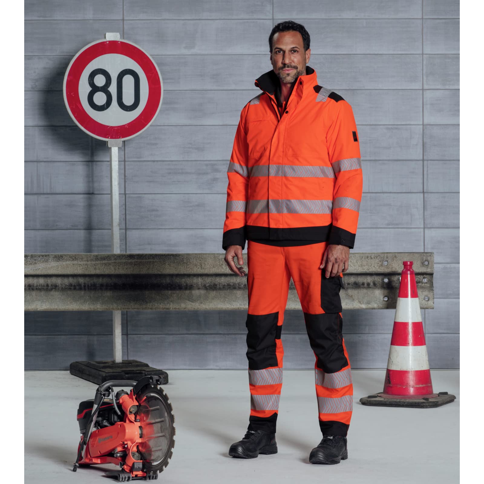 Würth MODYF Fluo parka haute-visibilité orange fluo classe 3
